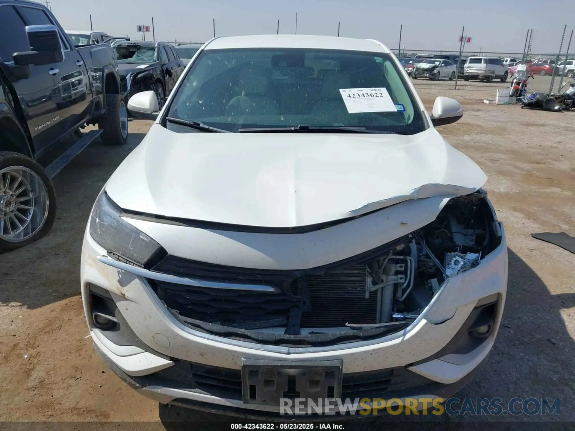 13 fotografías del automóvil dañado KL4MMBS2XLB102781 BUICK ENCORE GX 2020