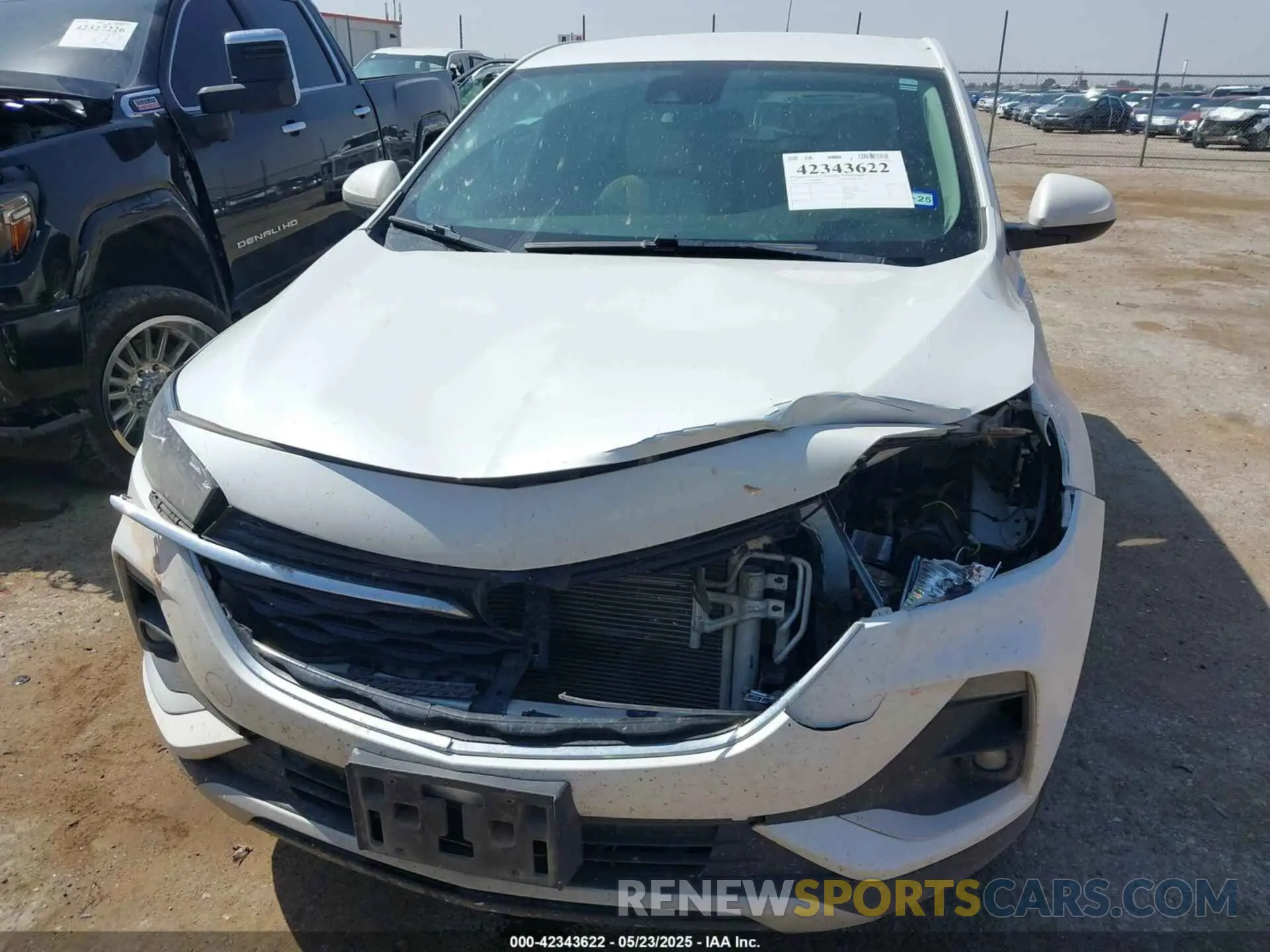 6 fotografías del automóvil dañado KL4MMBS2XLB102781 BUICK ENCORE GX 2020