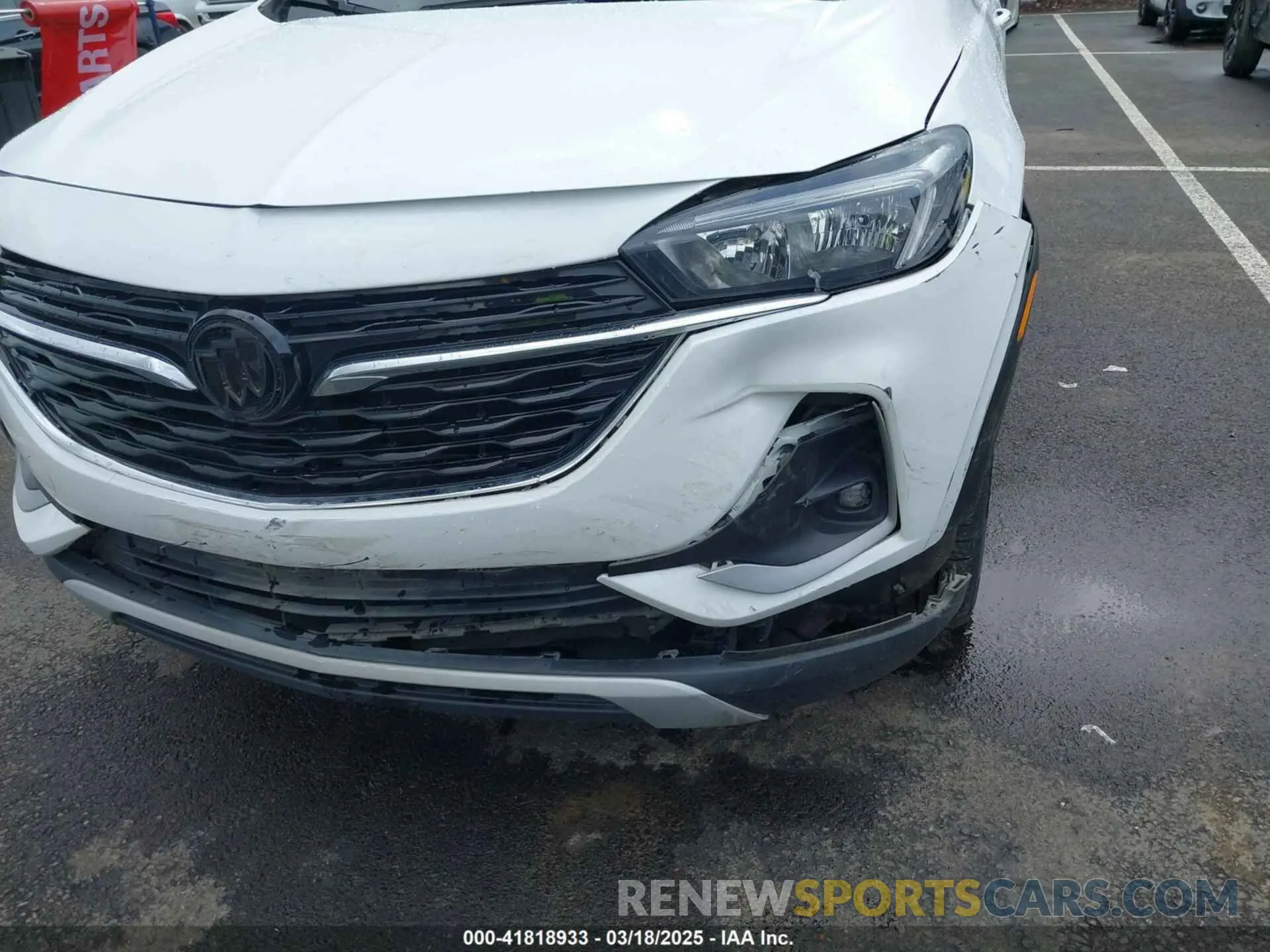 6 fotografías del automóvil dañado KL4MMBS2XLB134310 BUICK ENCORE GX 2020