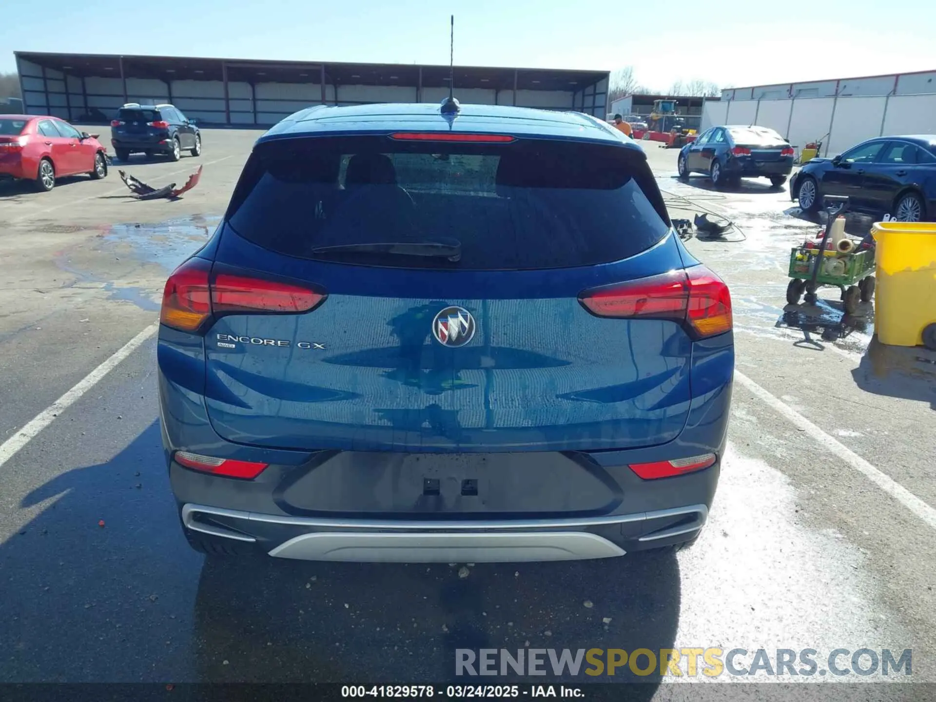 16 fotografías del automóvil dañado KL4MMCSL4LB064754 BUICK ENCORE GX 2020