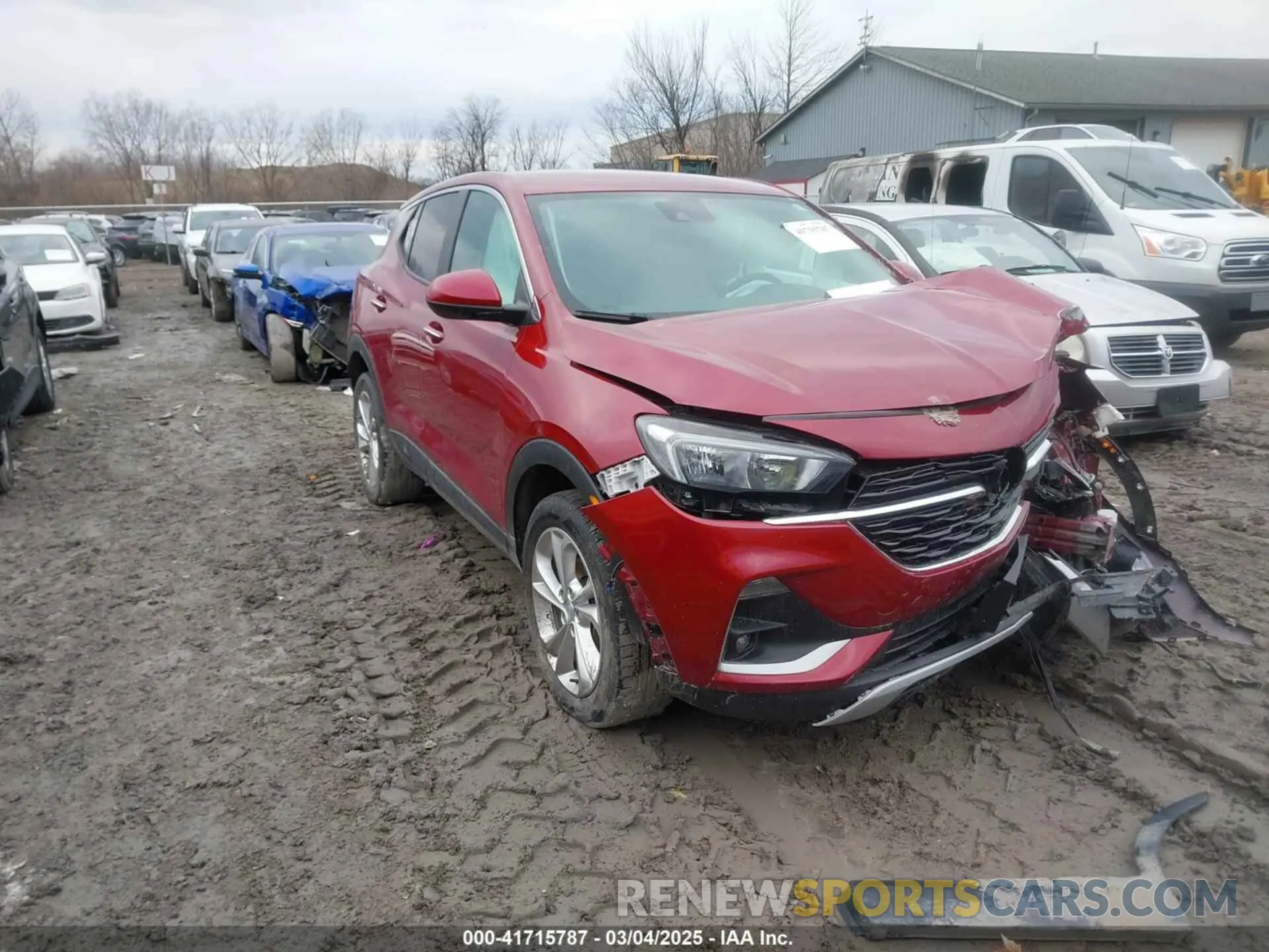 1 fotografías del automóvil dañado KL4MMCSL4LB102256 BUICK ENCORE GX 2020