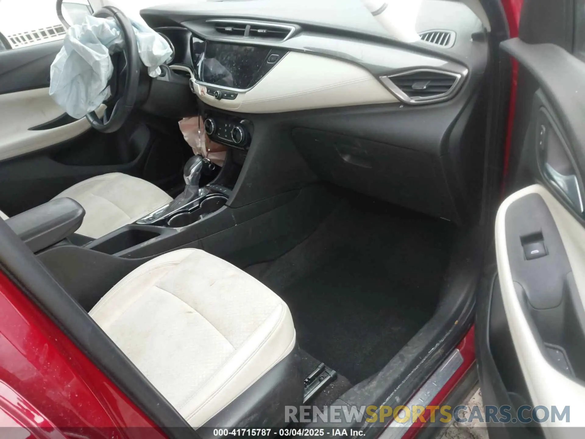 5 fotografías del automóvil dañado KL4MMCSL4LB102256 BUICK ENCORE GX 2020