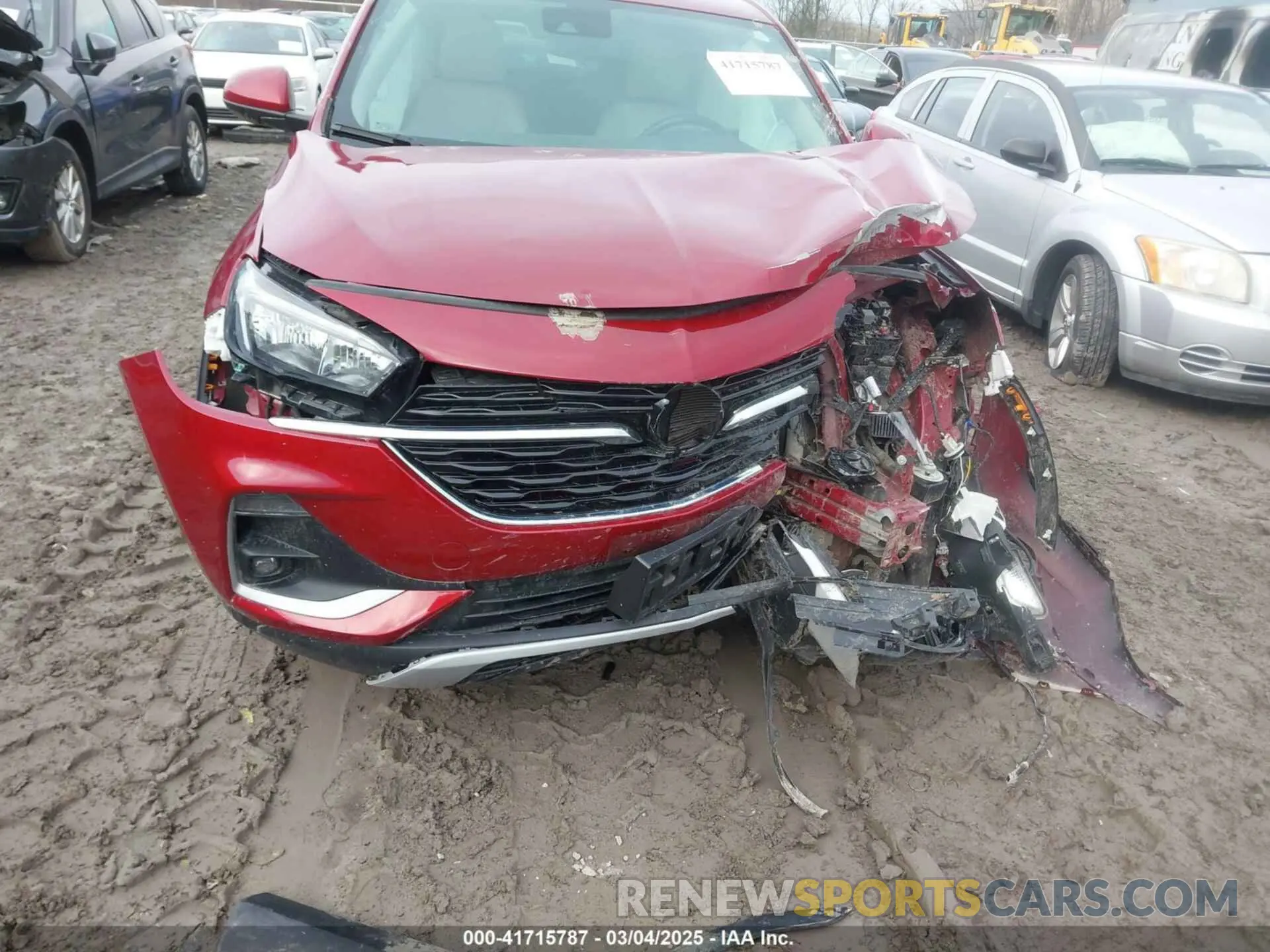 6 fotografías del automóvil dañado KL4MMCSL4LB102256 BUICK ENCORE GX 2020