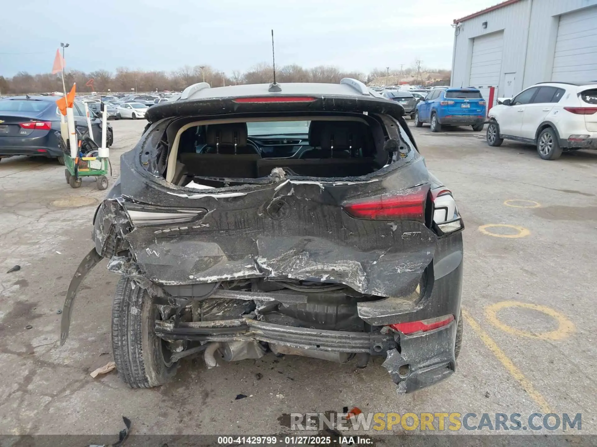 16 fotografías del automóvil dañado KL4MMCSL5LB132754 BUICK ENCORE GX 2020