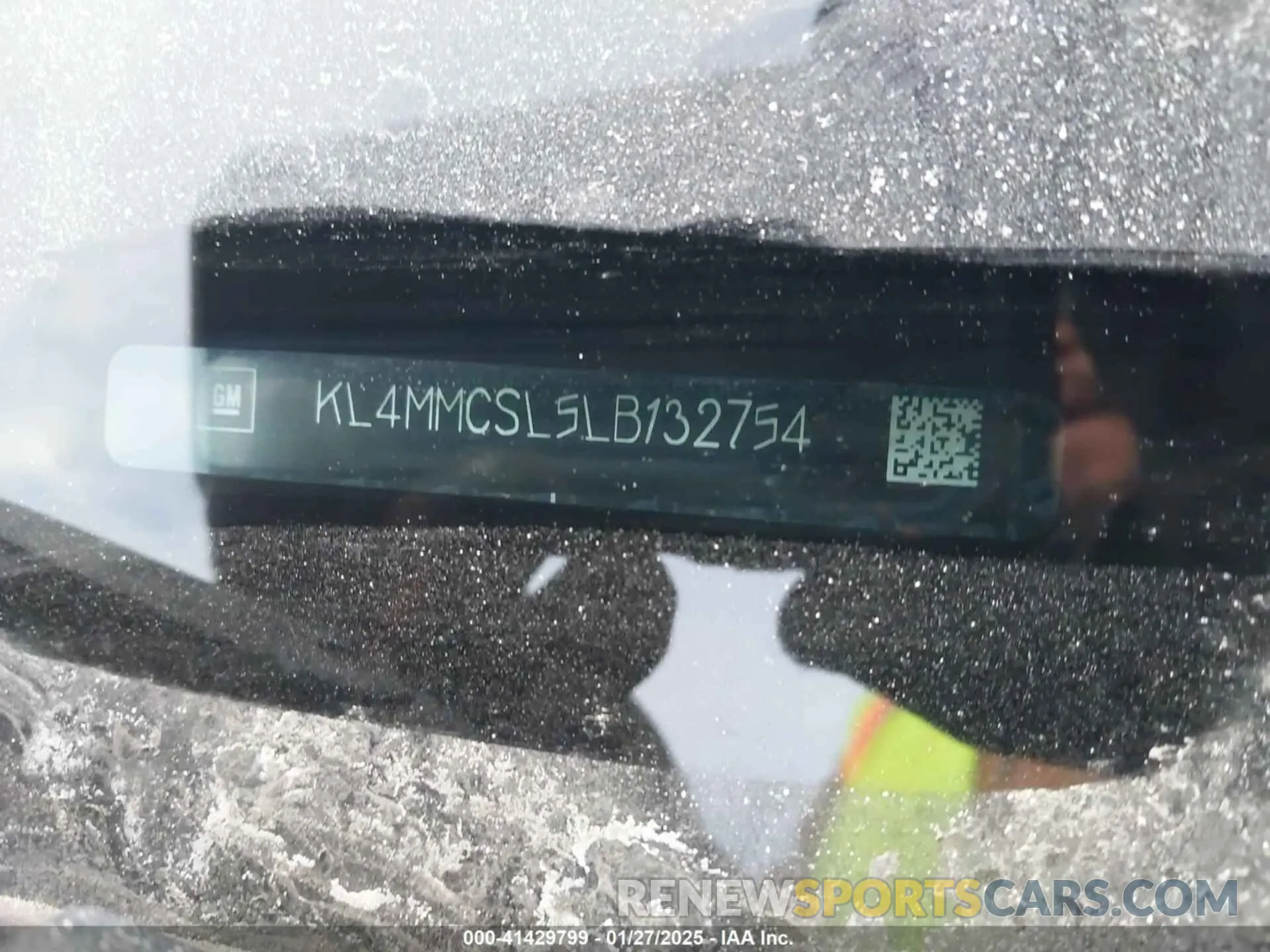 9 fotografías del automóvil dañado KL4MMCSL5LB132754 BUICK ENCORE GX 2020