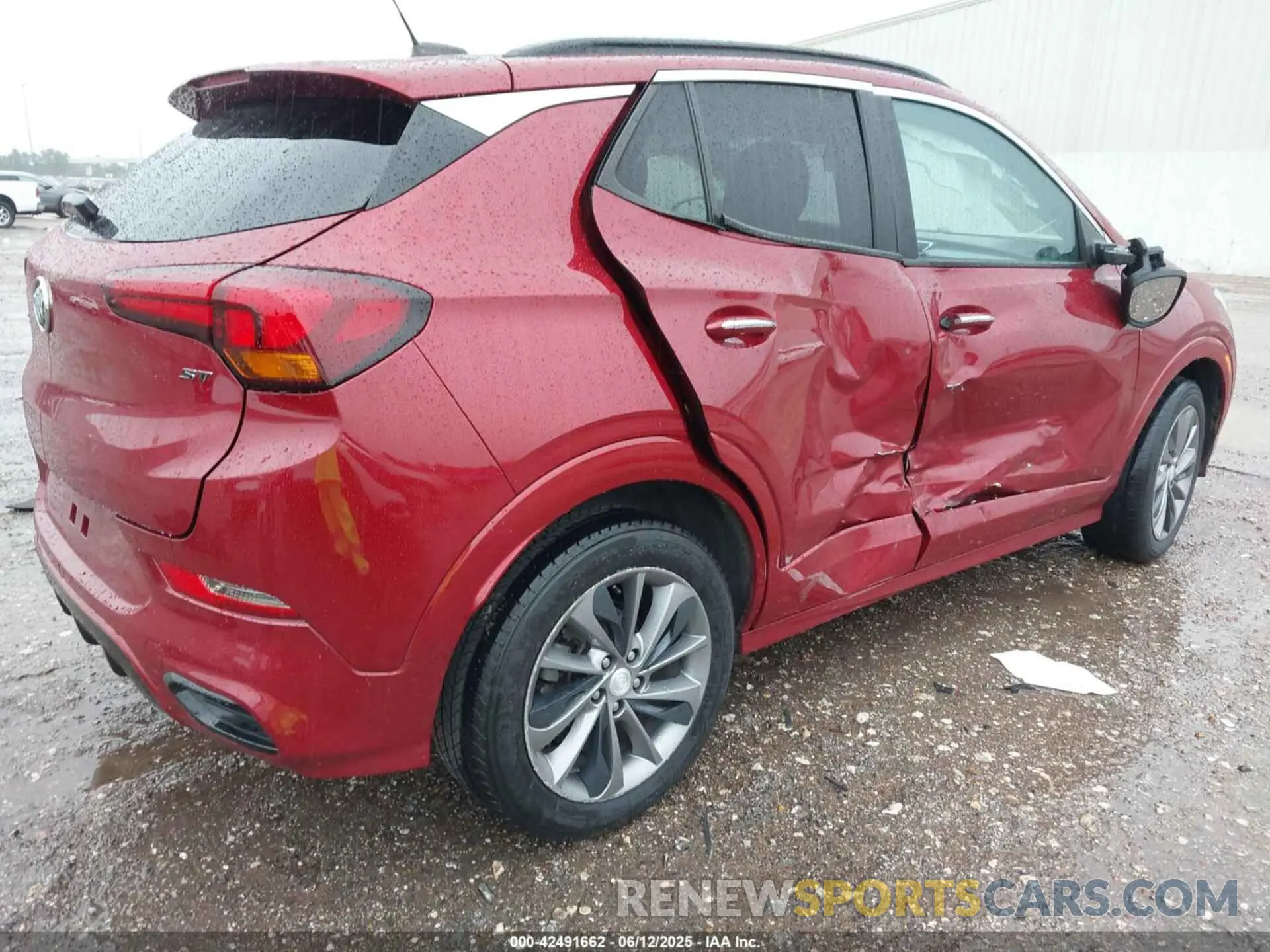 4 fotografías del automóvil dañado KL4MMDS21LB098437 BUICK ENCORE GX 2020