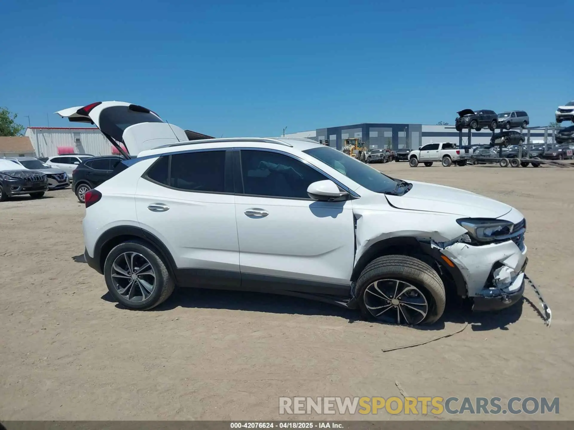13 fotografías del automóvil dañado KL4MMDS23LB117991 BUICK ENCORE GX 2020