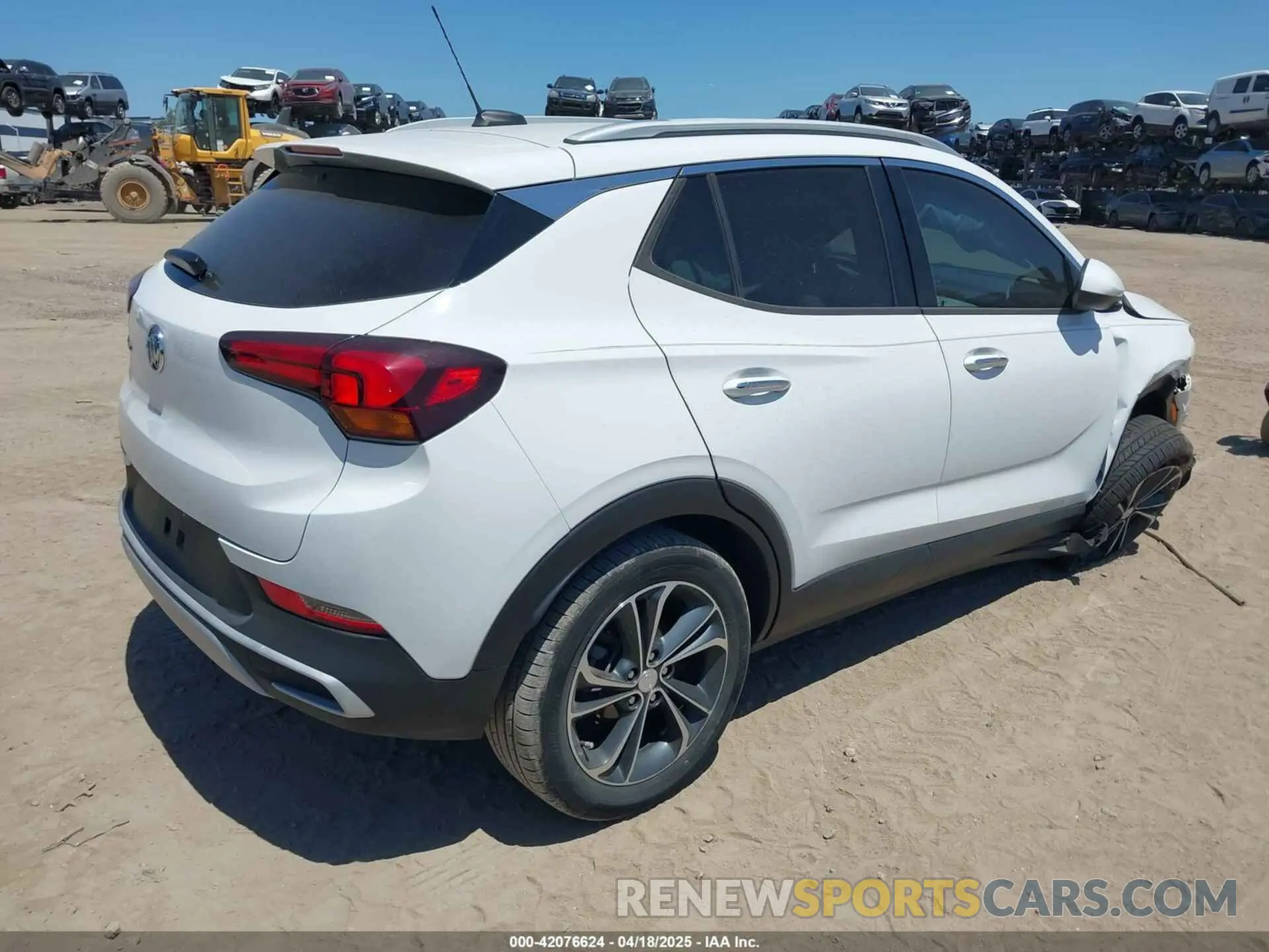 4 fotografías del automóvil dañado KL4MMDS23LB117991 BUICK ENCORE GX 2020