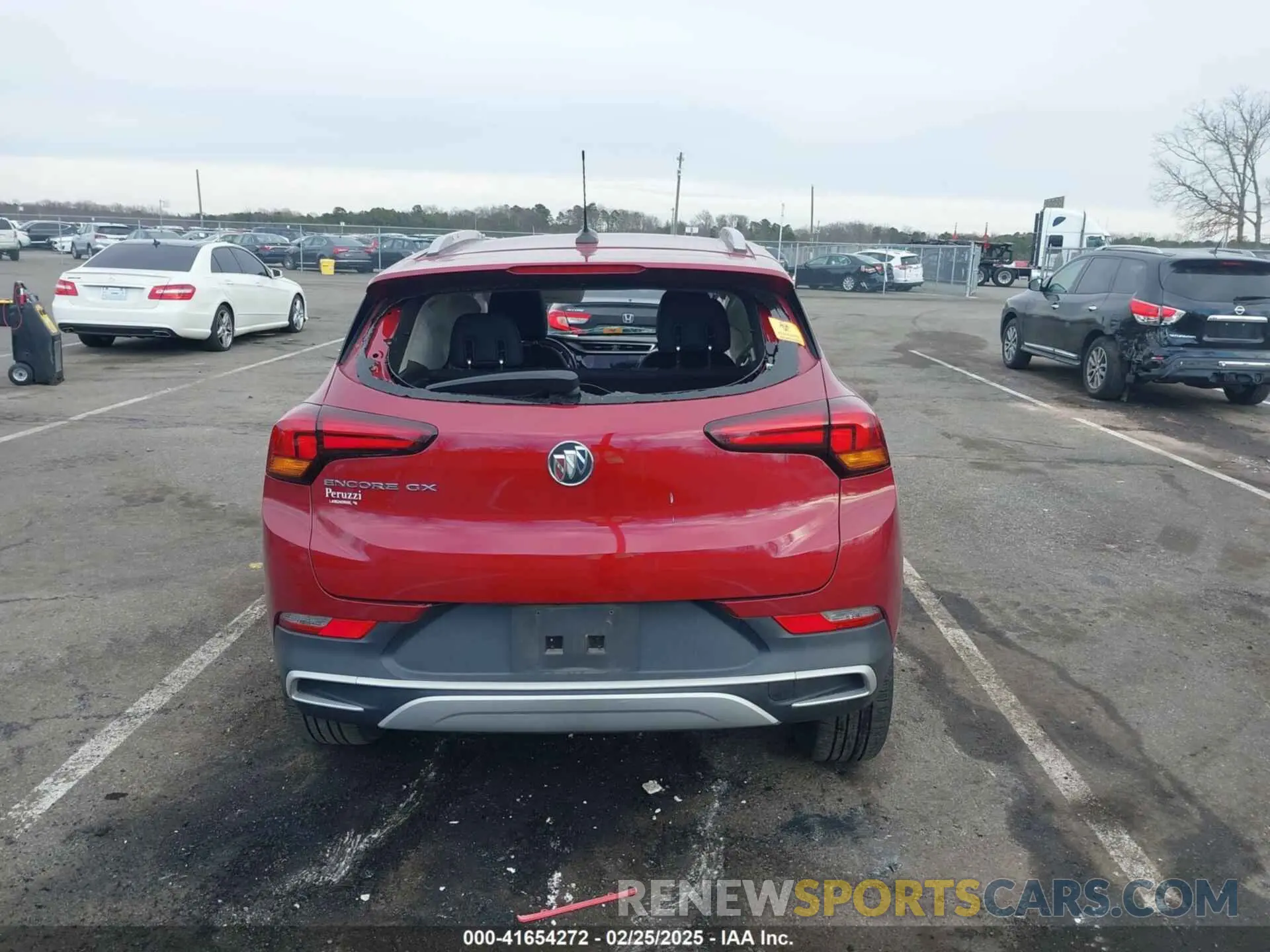 15 fotografías del automóvil dañado KL4MMDS23LB124391 BUICK ENCORE GX 2020