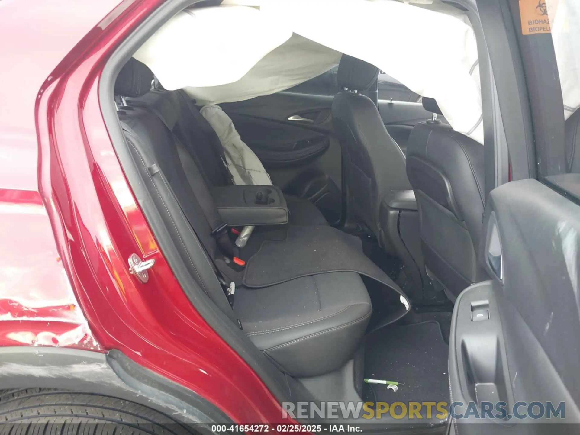 8 fotografías del automóvil dañado KL4MMDS23LB124391 BUICK ENCORE GX 2020