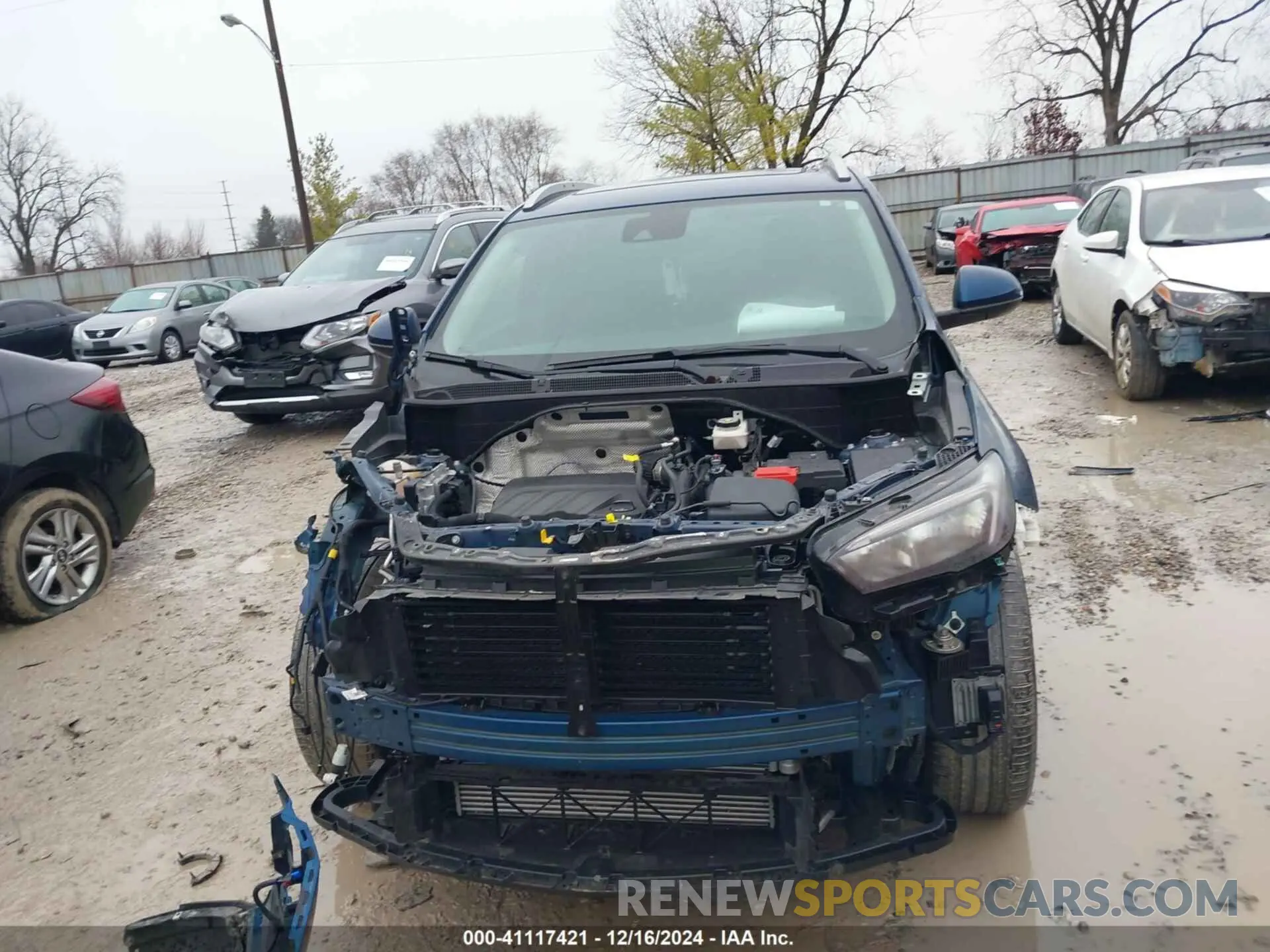 13 fotografías del automóvil dañado KL4MMDS25LB126188 BUICK ENCORE GX 2020