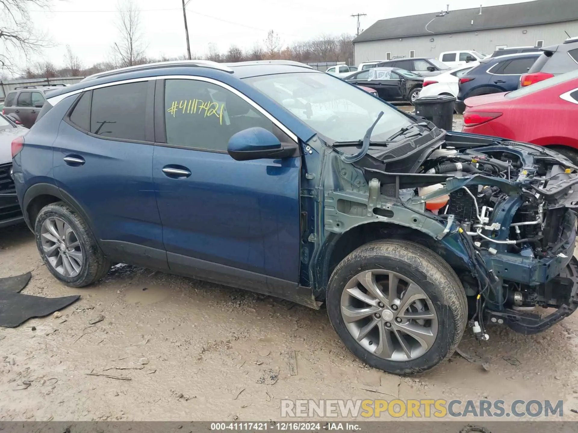 14 fotografías del automóvil dañado KL4MMDS25LB126188 BUICK ENCORE GX 2020