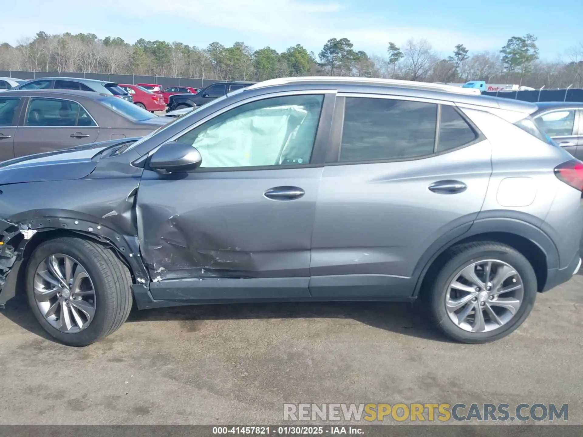 14 fotografías del automóvil dañado KL4MMDS26LB074411 BUICK ENCORE GX 2020