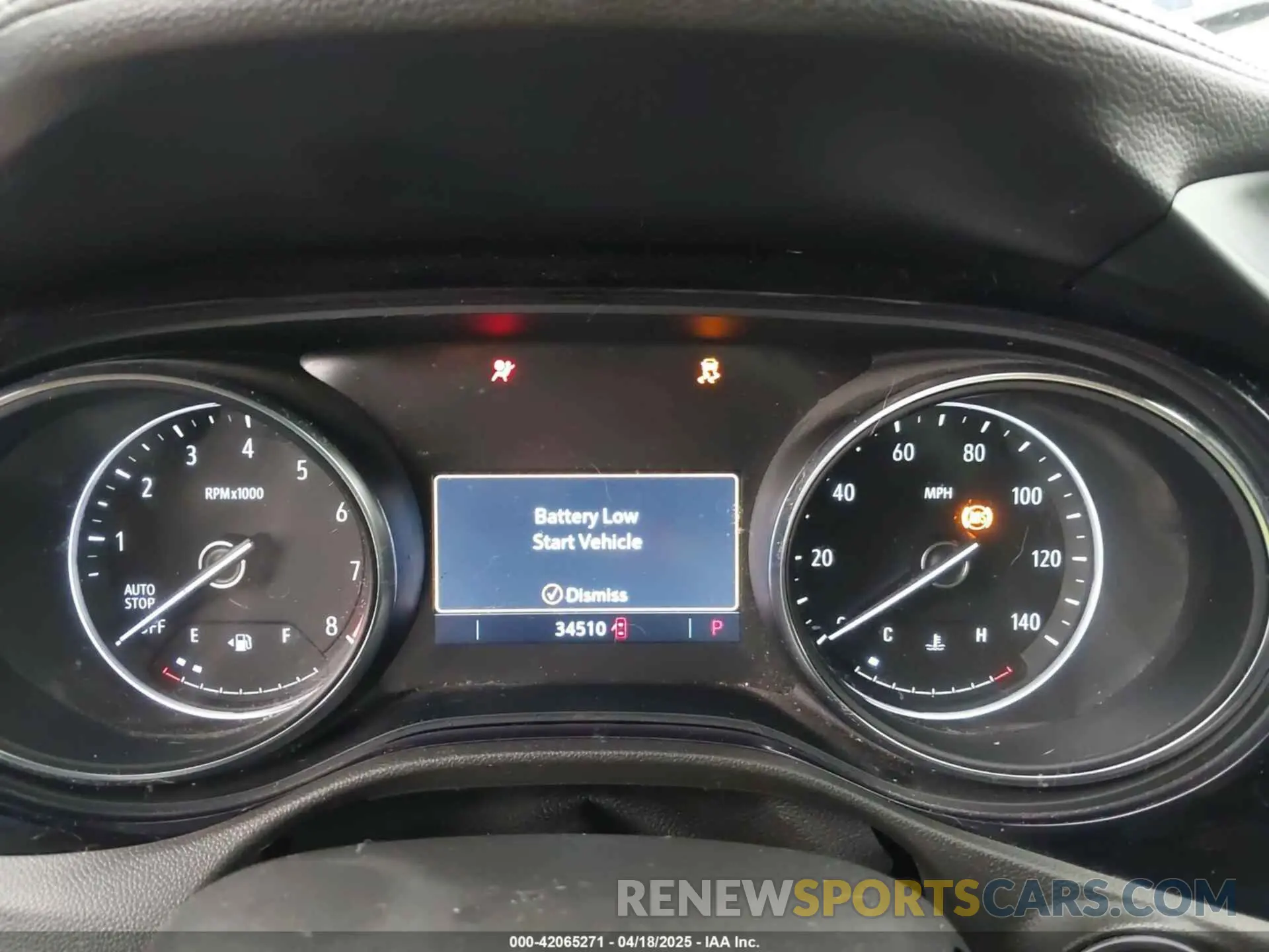 7 fotografías del automóvil dañado KL4MMDS26LB125003 BUICK ENCORE GX 2020