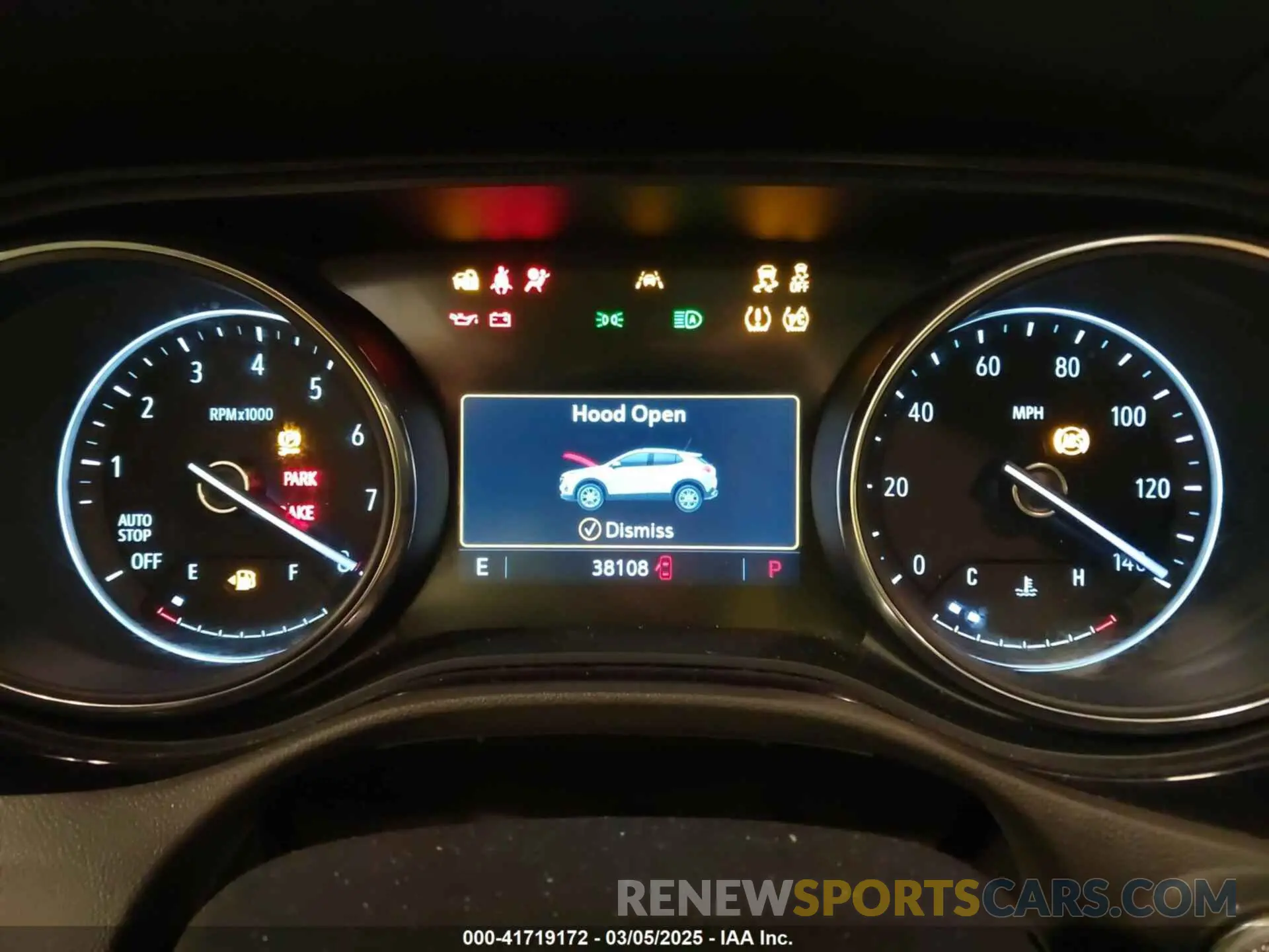 7 fotografías del automóvil dañado KL4MMDSL0LB122798 BUICK ENCORE GX 2020