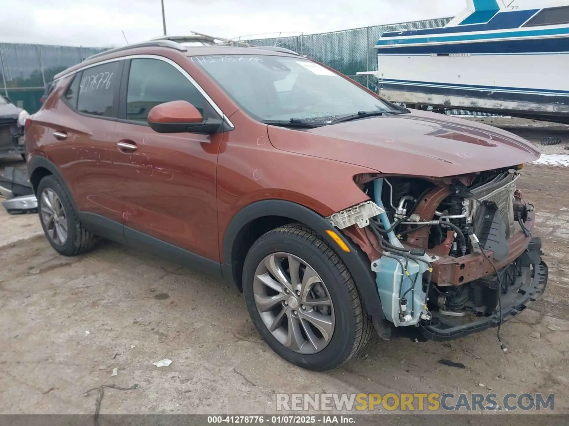 1 fotografías del automóvil dañado KL4MMDSL3LB113318 BUICK ENCORE GX 2020
