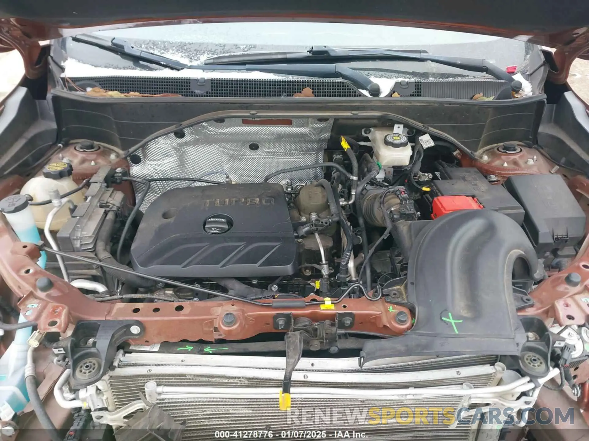 10 fotografías del automóvil dañado KL4MMDSL3LB113318 BUICK ENCORE GX 2020