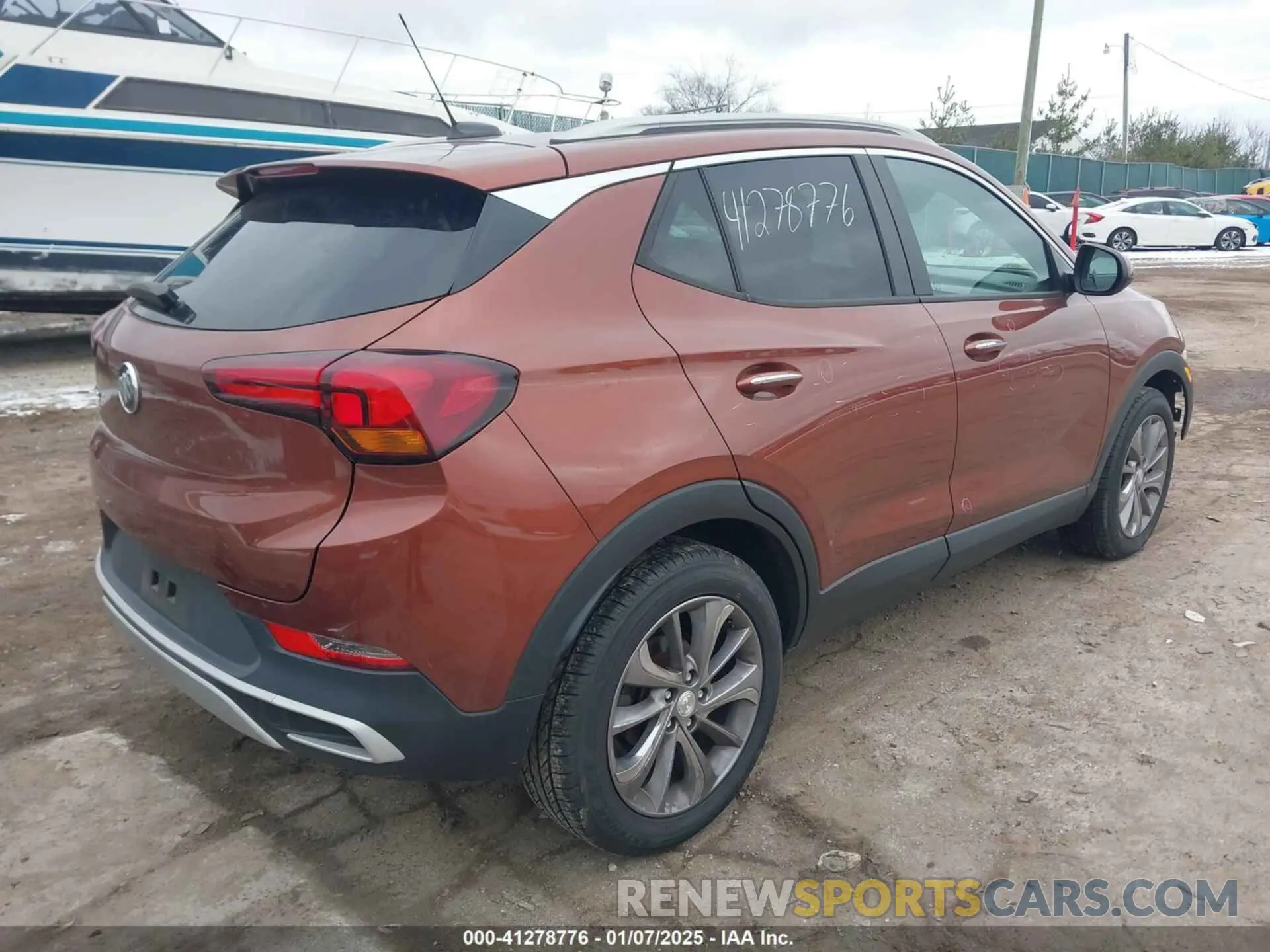 4 fotografías del automóvil dañado KL4MMDSL3LB113318 BUICK ENCORE GX 2020