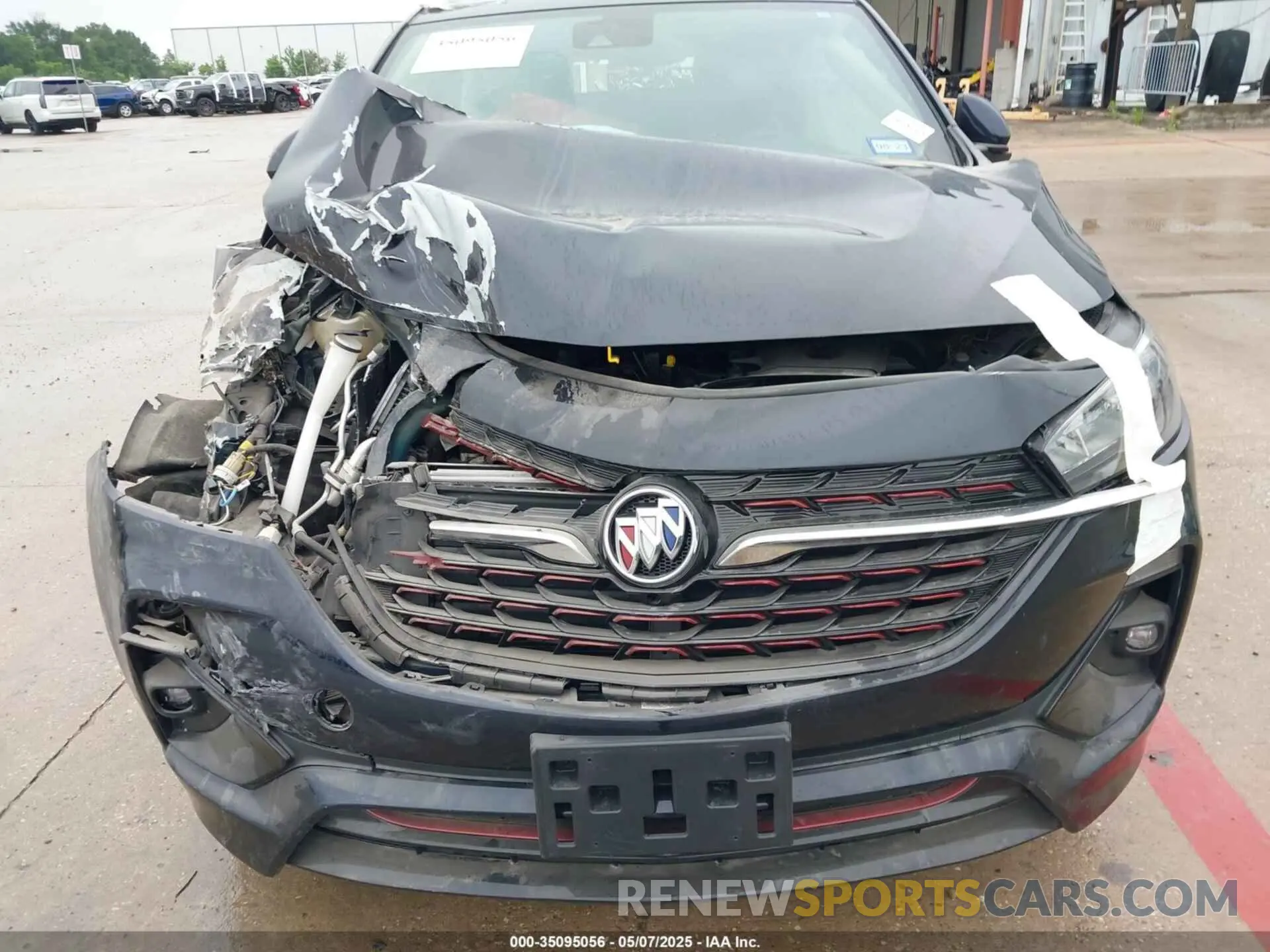 10 fotografías del automóvil dañado KL4MMDSL3LB115456 BUICK ENCORE GX 2020