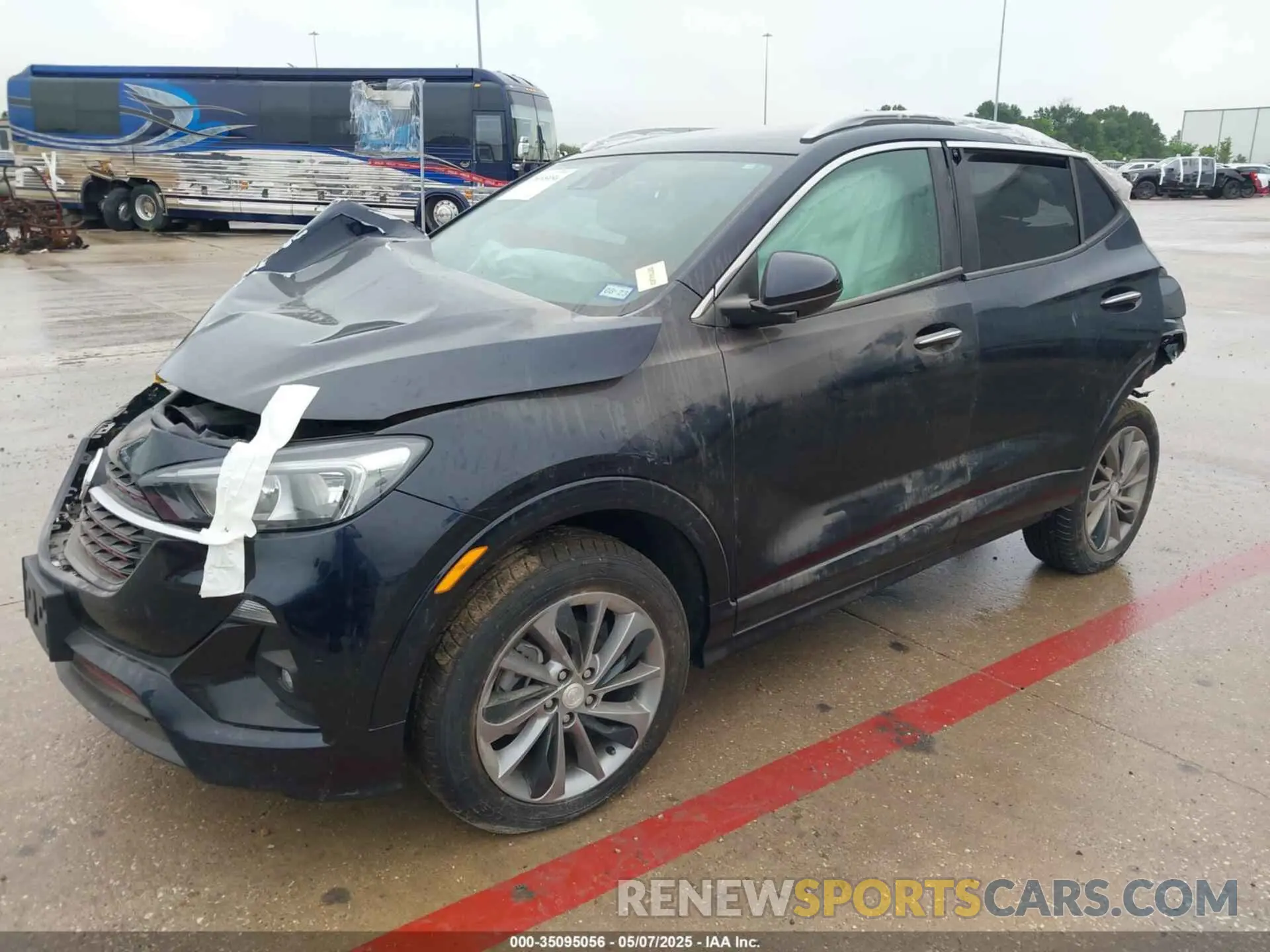 2 fotografías del automóvil dañado KL4MMDSL3LB115456 BUICK ENCORE GX 2020