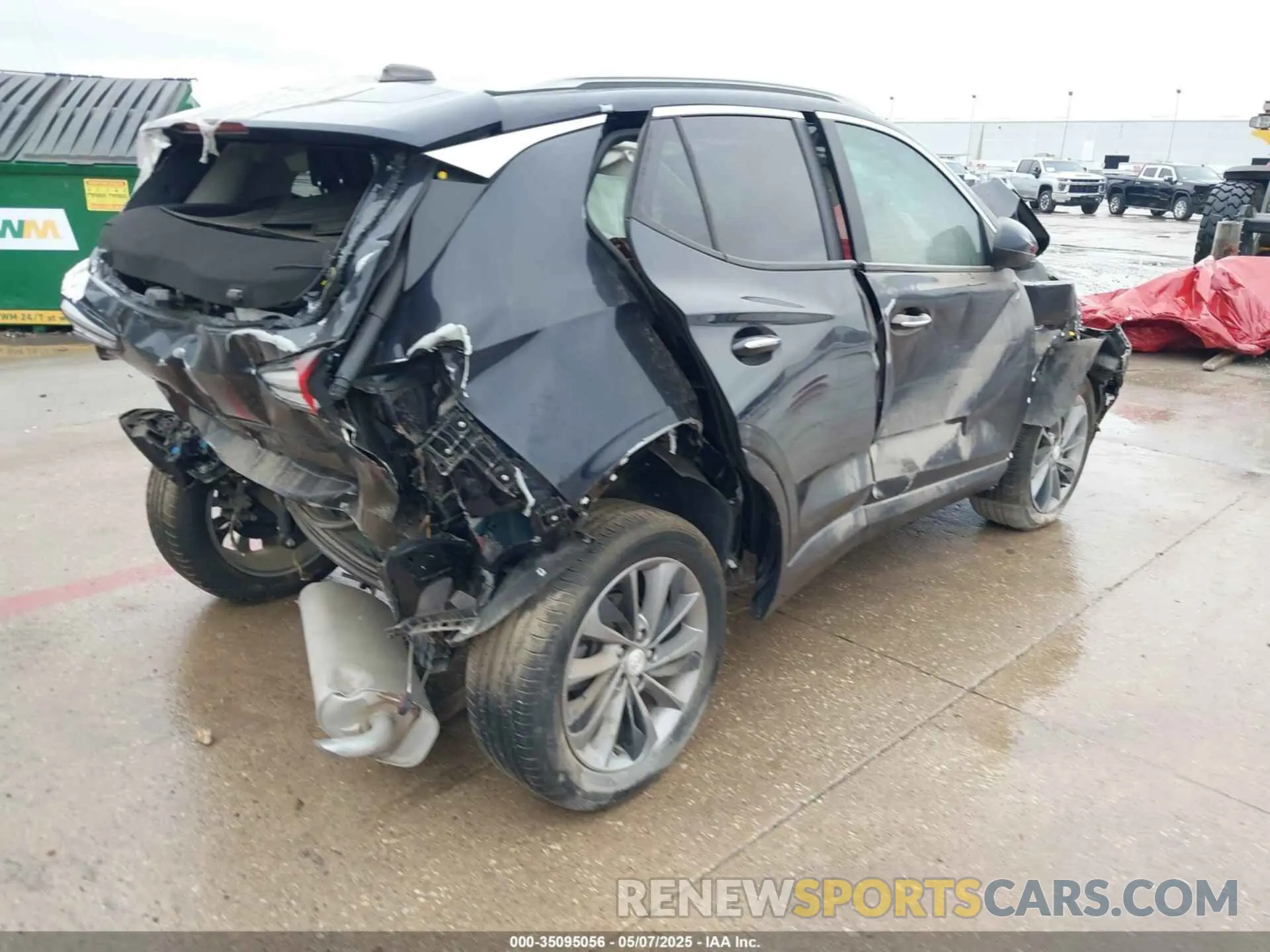 4 fotografías del automóvil dañado KL4MMDSL3LB115456 BUICK ENCORE GX 2020