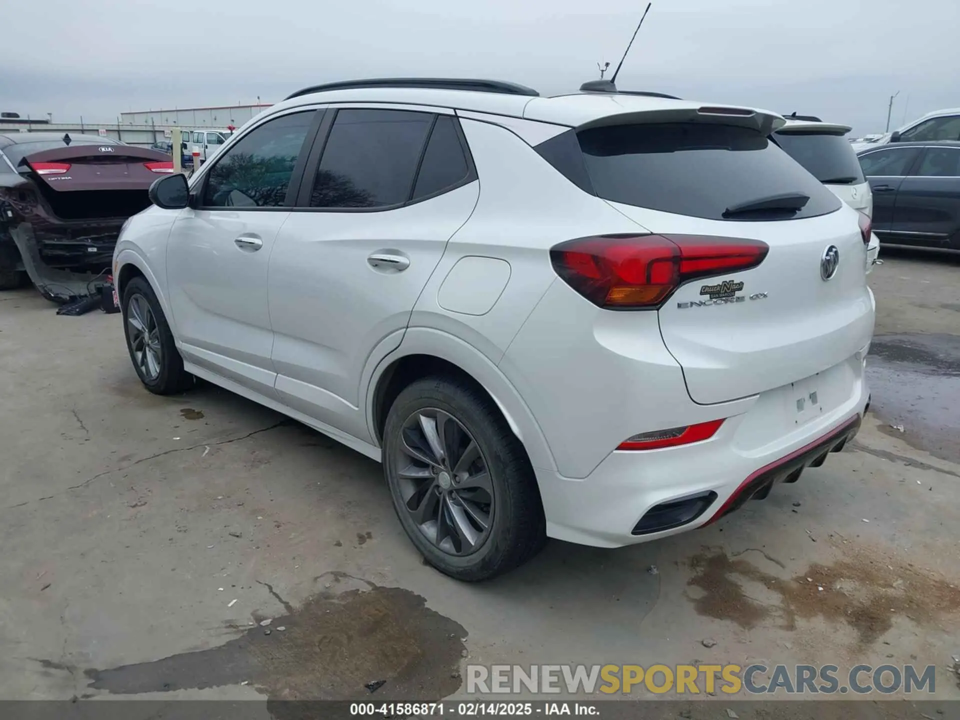 3 fotografías del automóvil dañado KL4MMDSL4LB086792 BUICK ENCORE GX 2020