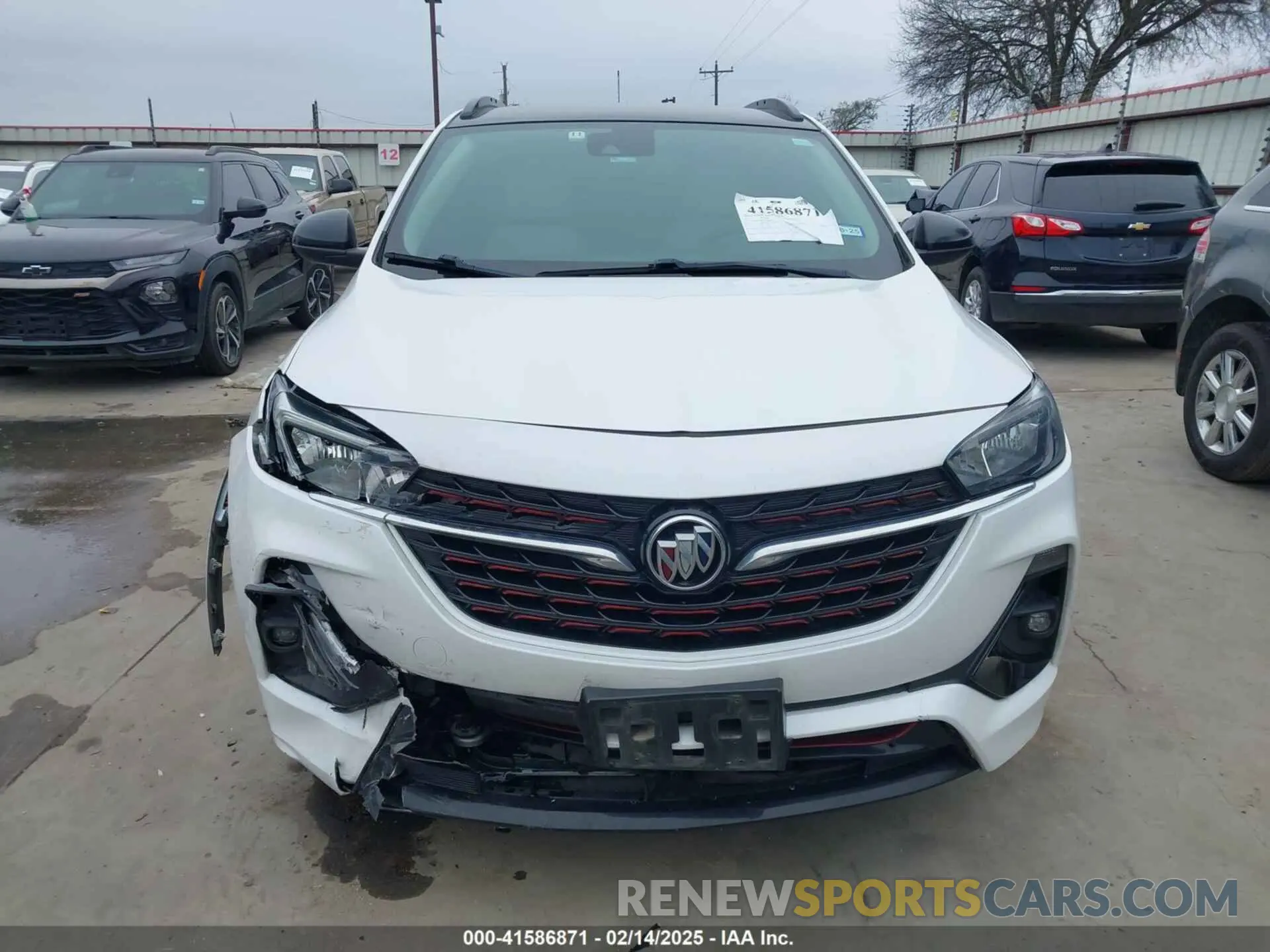 6 fotografías del automóvil dañado KL4MMDSL4LB086792 BUICK ENCORE GX 2020
