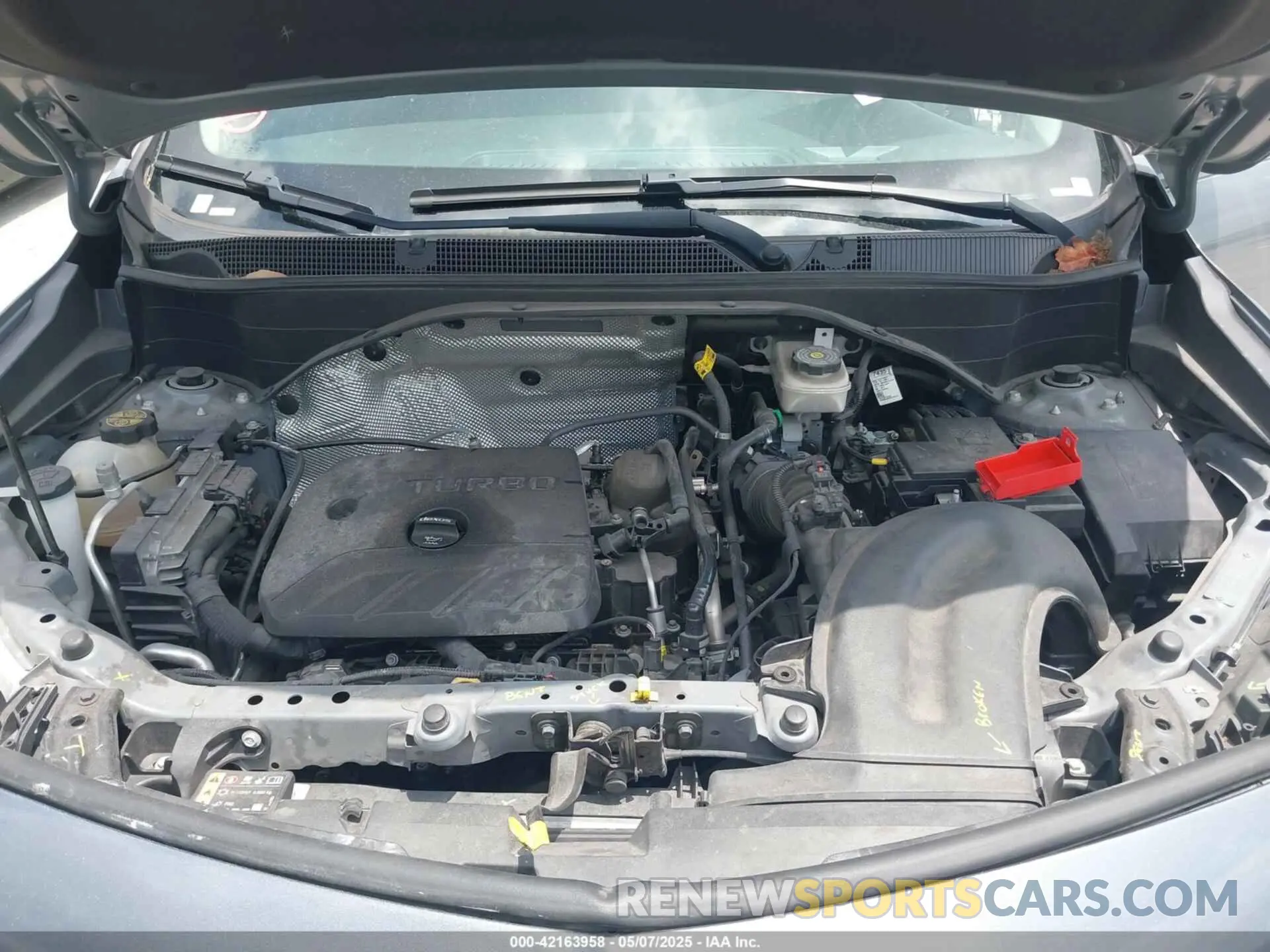 10 fotografías del automóvil dañado KL4MMDSL4LB107611 BUICK ENCORE GX 2020