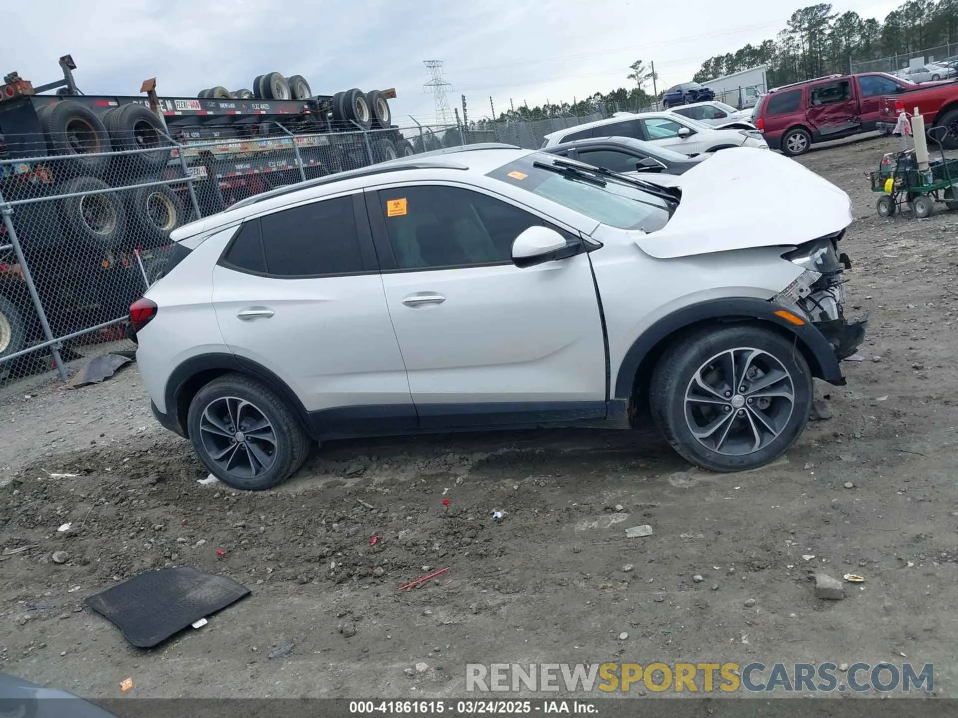 13 fotografías del automóvil dañado KL4MMDSL5LB087241 BUICK ENCORE GX 2020
