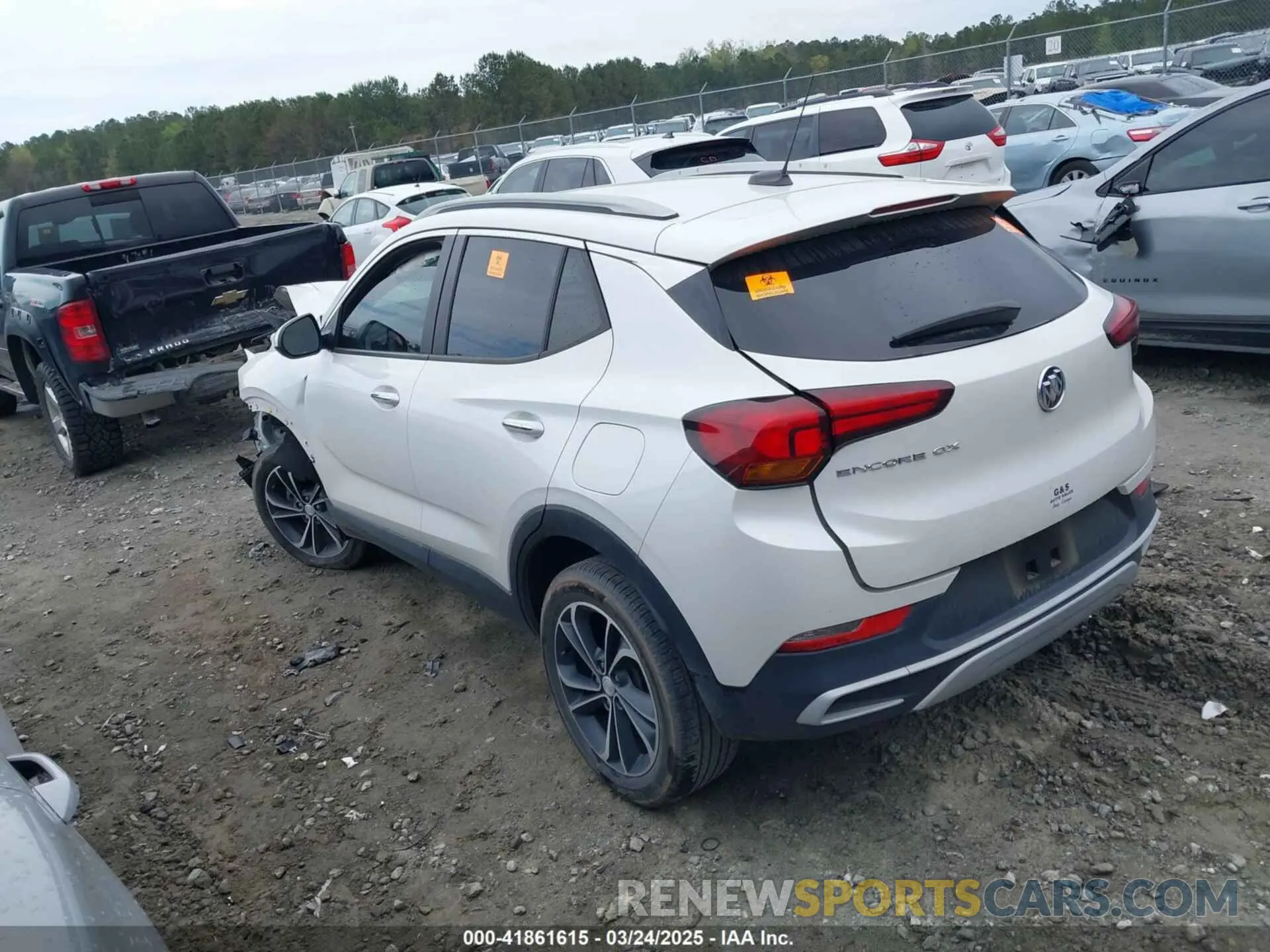 14 fotografías del automóvil dañado KL4MMDSL5LB087241 BUICK ENCORE GX 2020