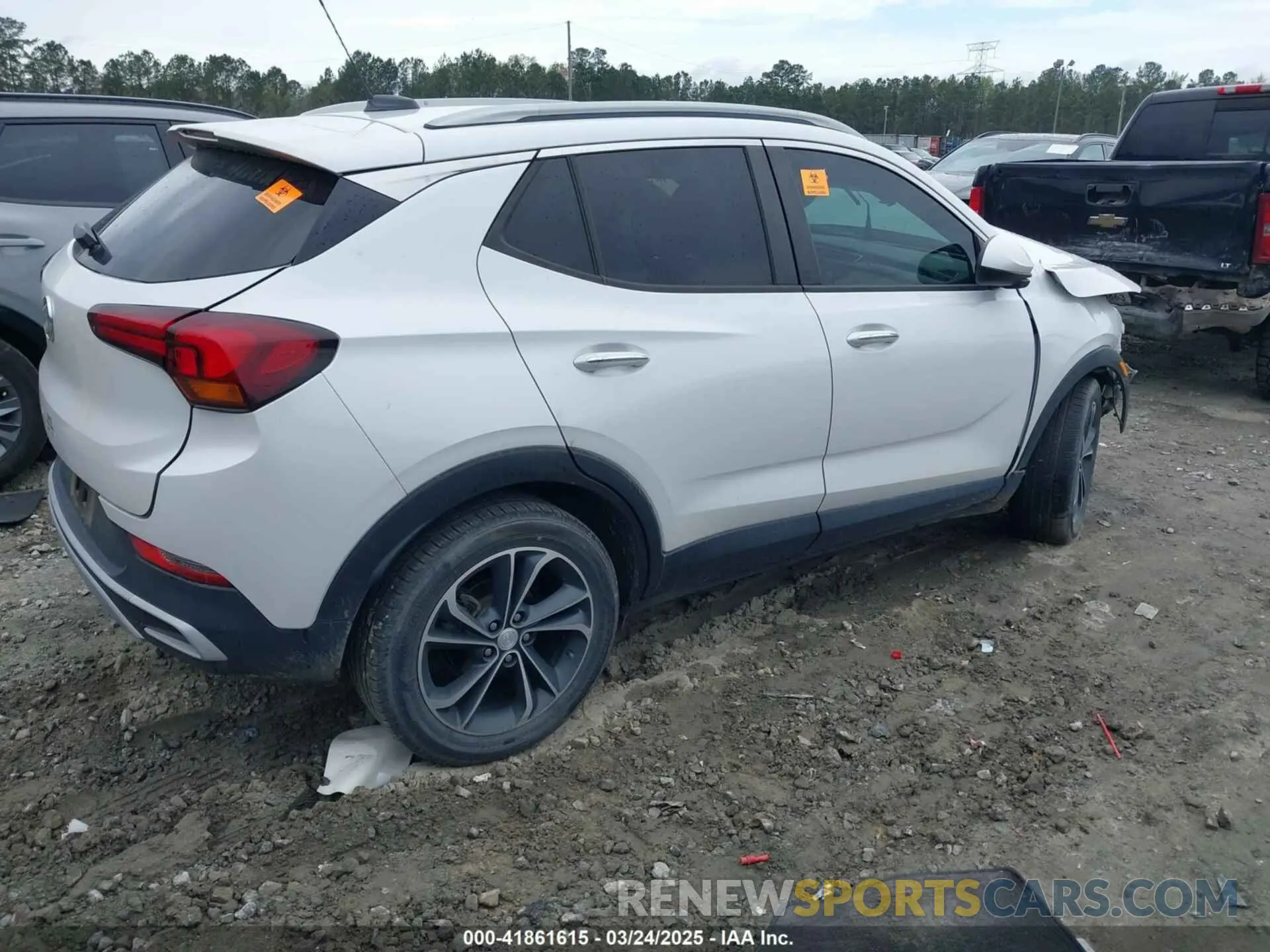4 fotografías del automóvil dañado KL4MMDSL5LB087241 BUICK ENCORE GX 2020