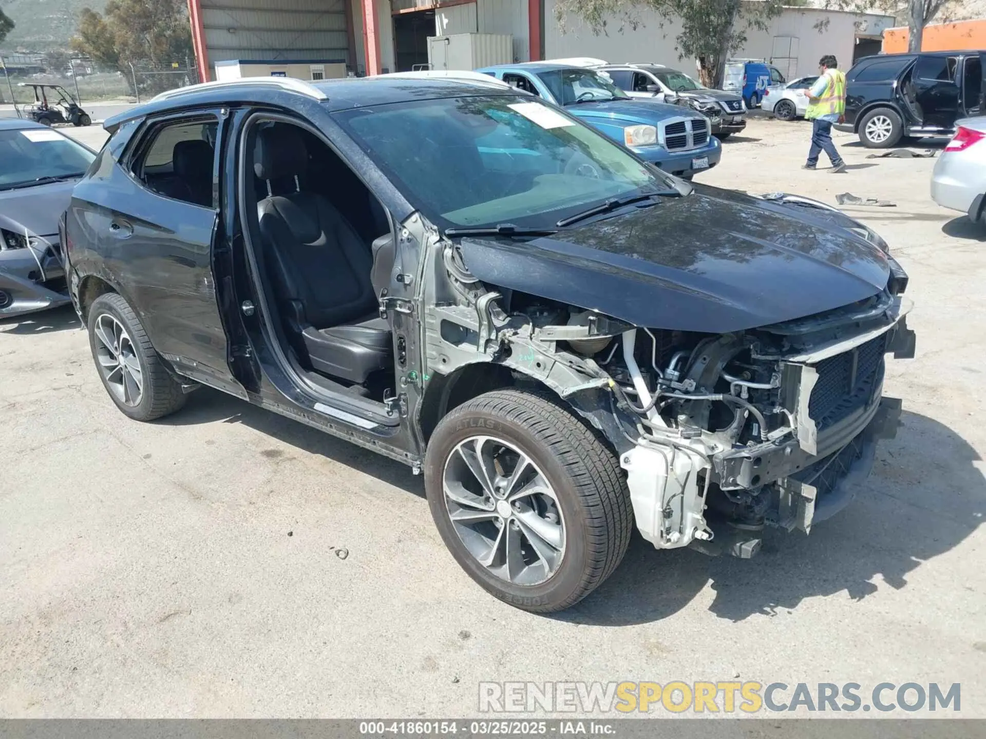 1 fotografías del automóvil dañado KL4MMDSL7LB108459 BUICK ENCORE GX 2020