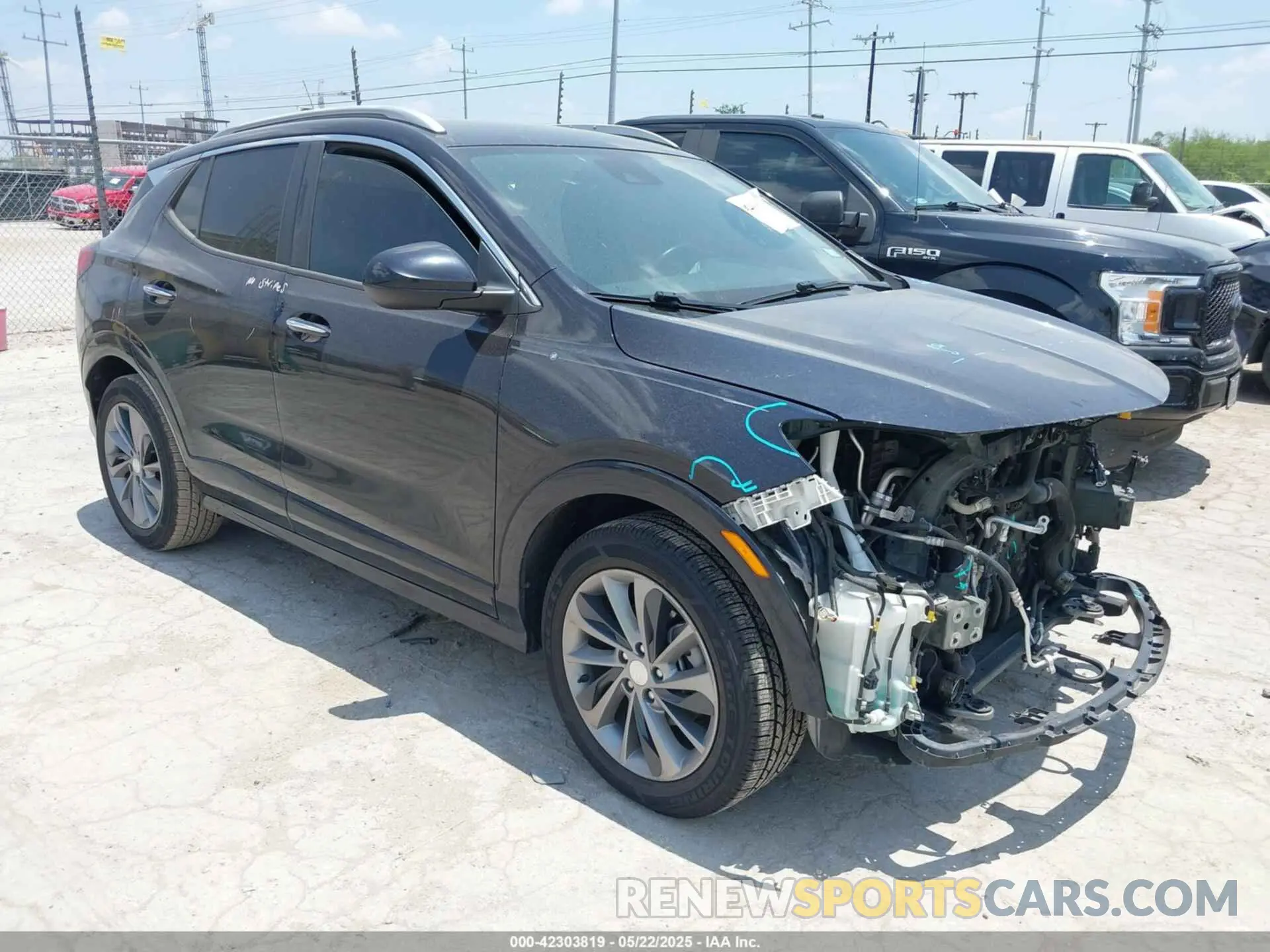 1 fotografías del automóvil dañado KL4MMDSL7LB126928 BUICK ENCORE GX 2020