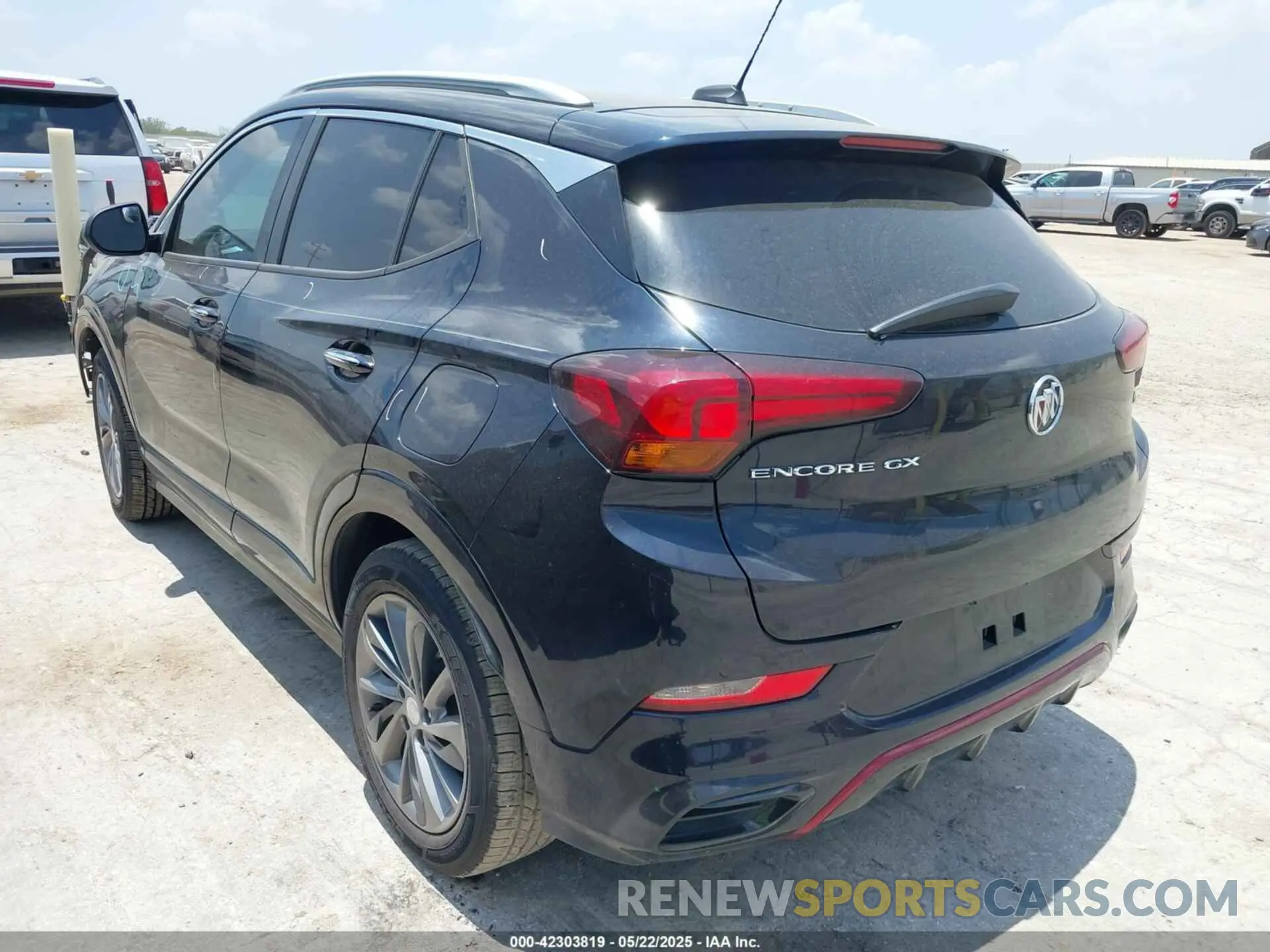 3 fotografías del automóvil dañado KL4MMDSL7LB126928 BUICK ENCORE GX 2020