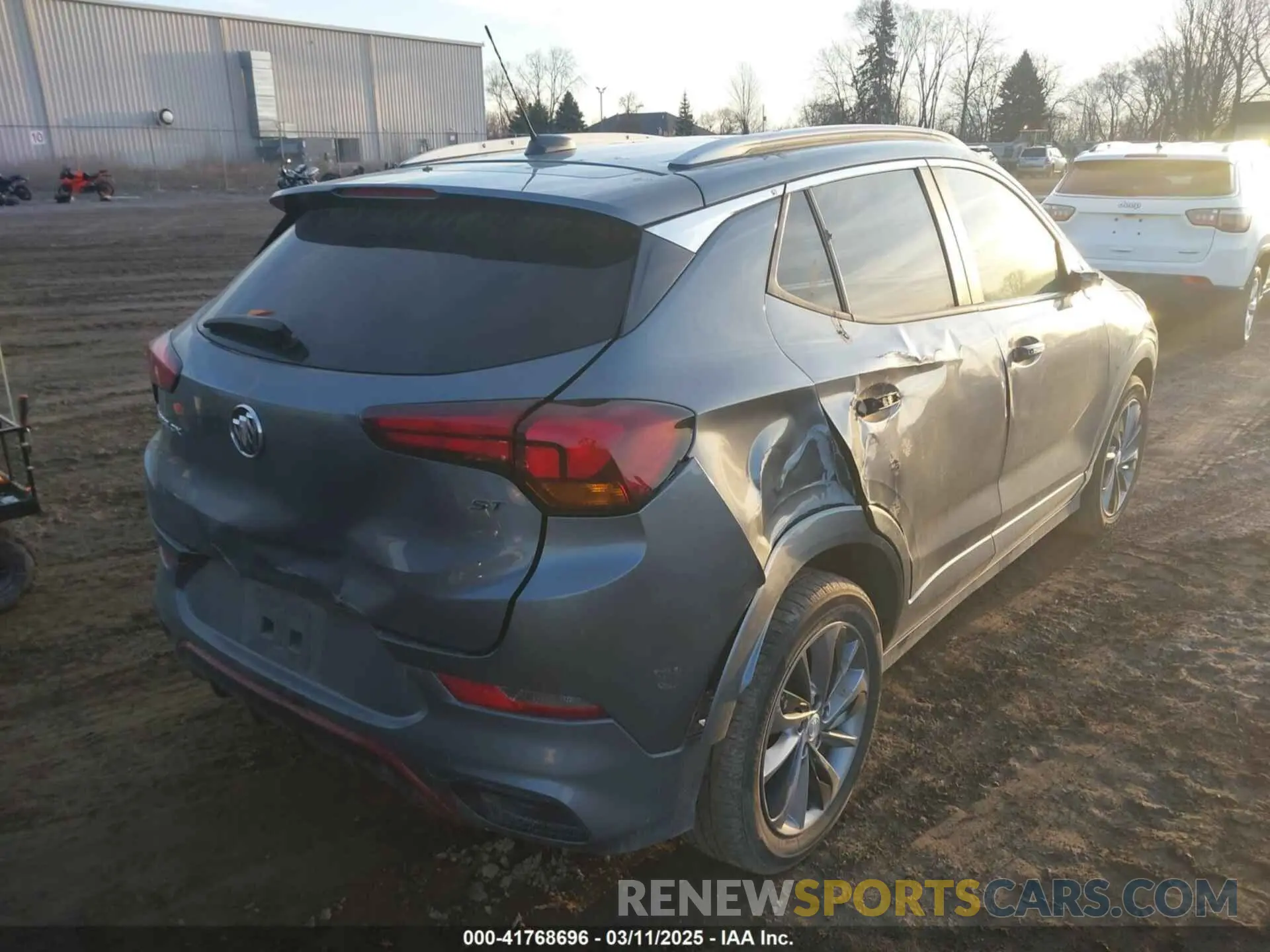 6 fotografías del automóvil dañado KL4MMDSL8LB122807 BUICK ENCORE GX 2020