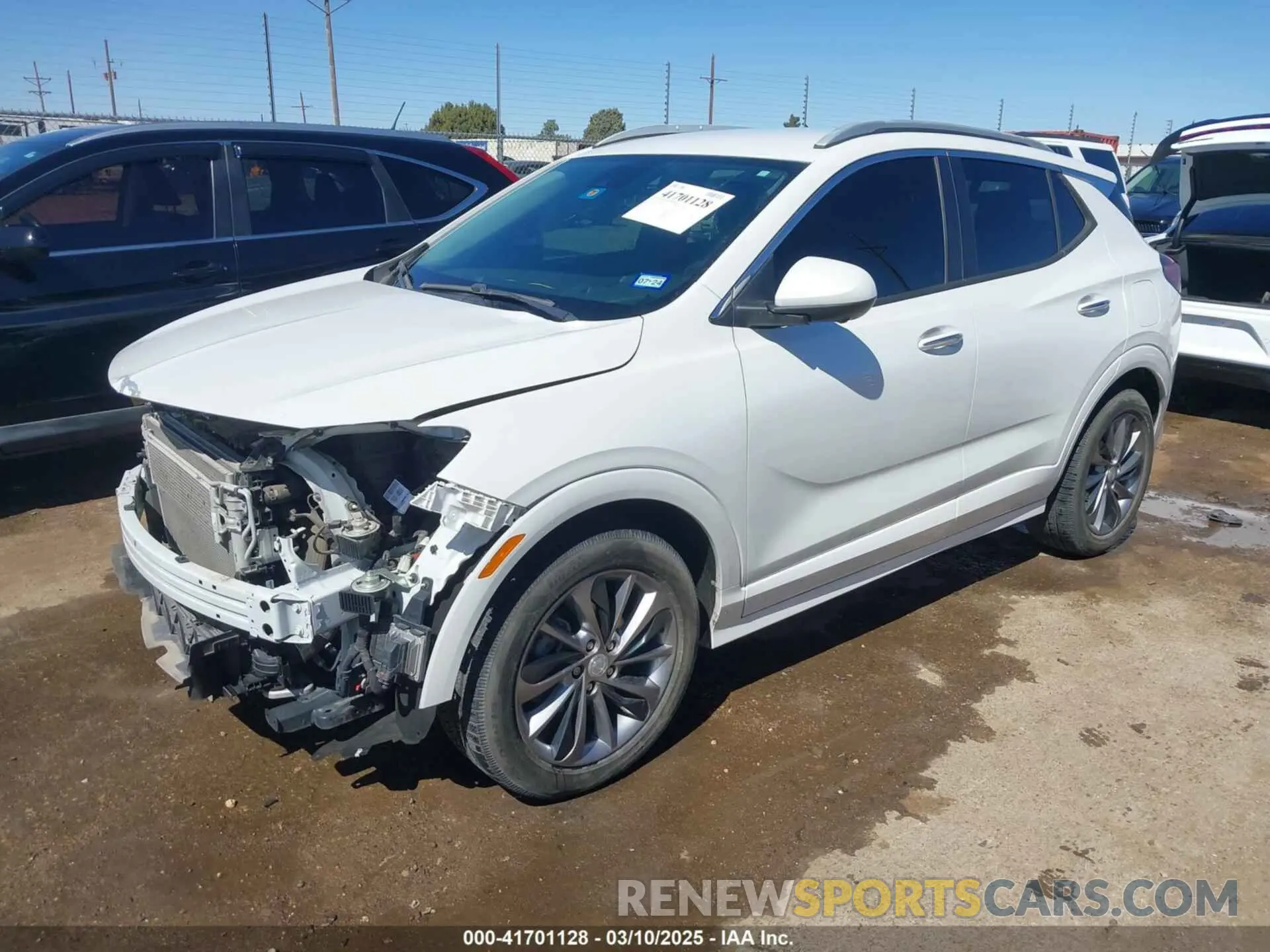 2 fotografías del automóvil dañado KL4MMDSLXLB106138 BUICK ENCORE GX 2020