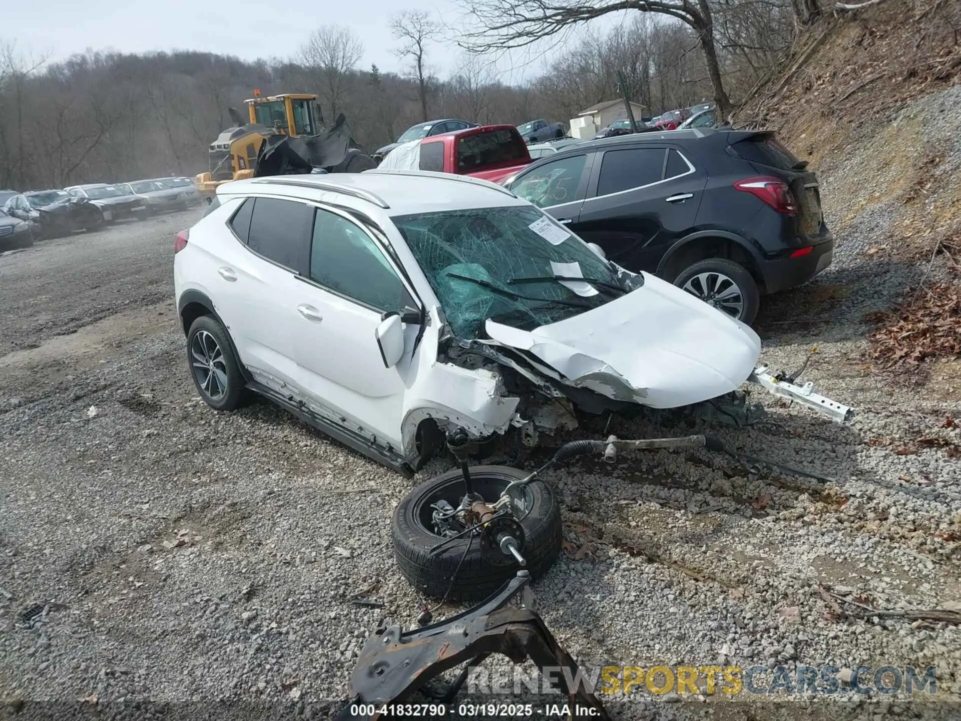 1 fotografías del automóvil dañado KL4MMESL3LB119836 BUICK ENCORE GX 2020