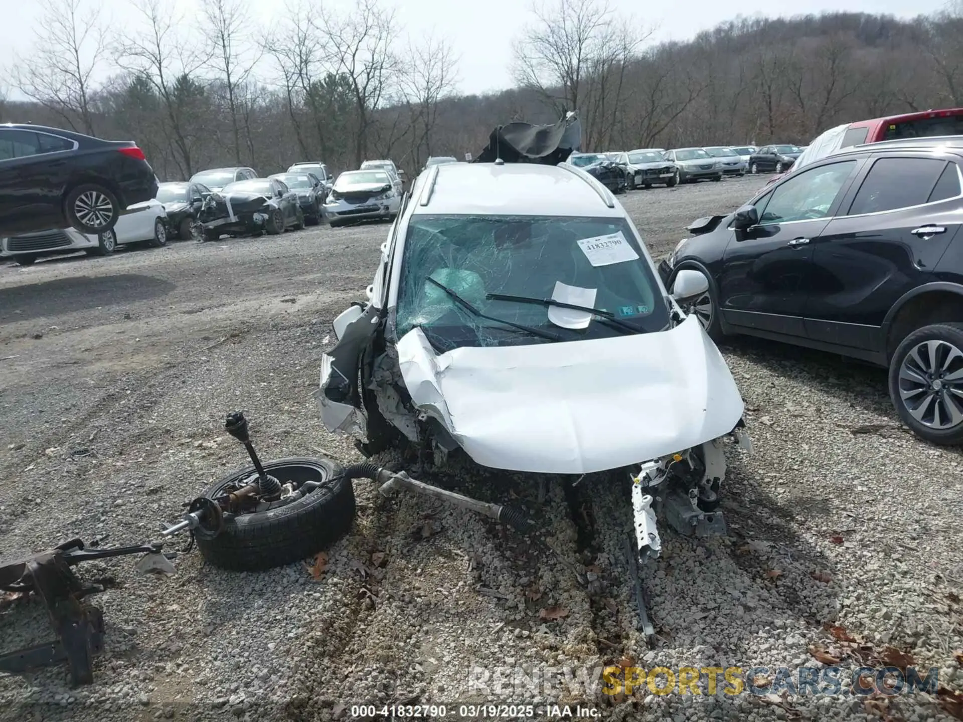 12 fotografías del automóvil dañado KL4MMESL3LB119836 BUICK ENCORE GX 2020