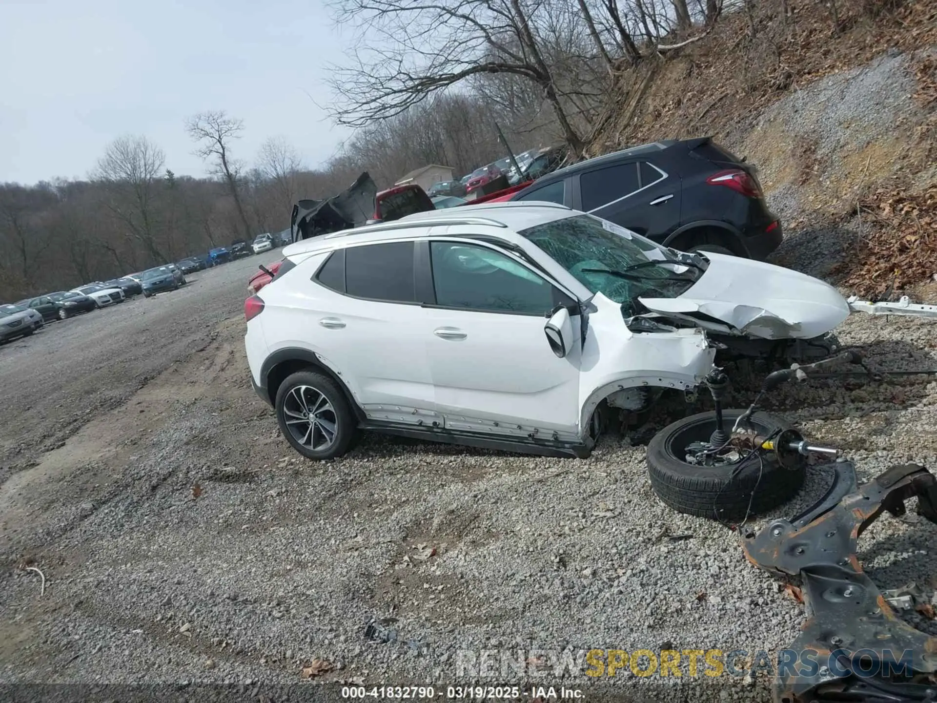 13 fotografías del automóvil dañado KL4MMESL3LB119836 BUICK ENCORE GX 2020