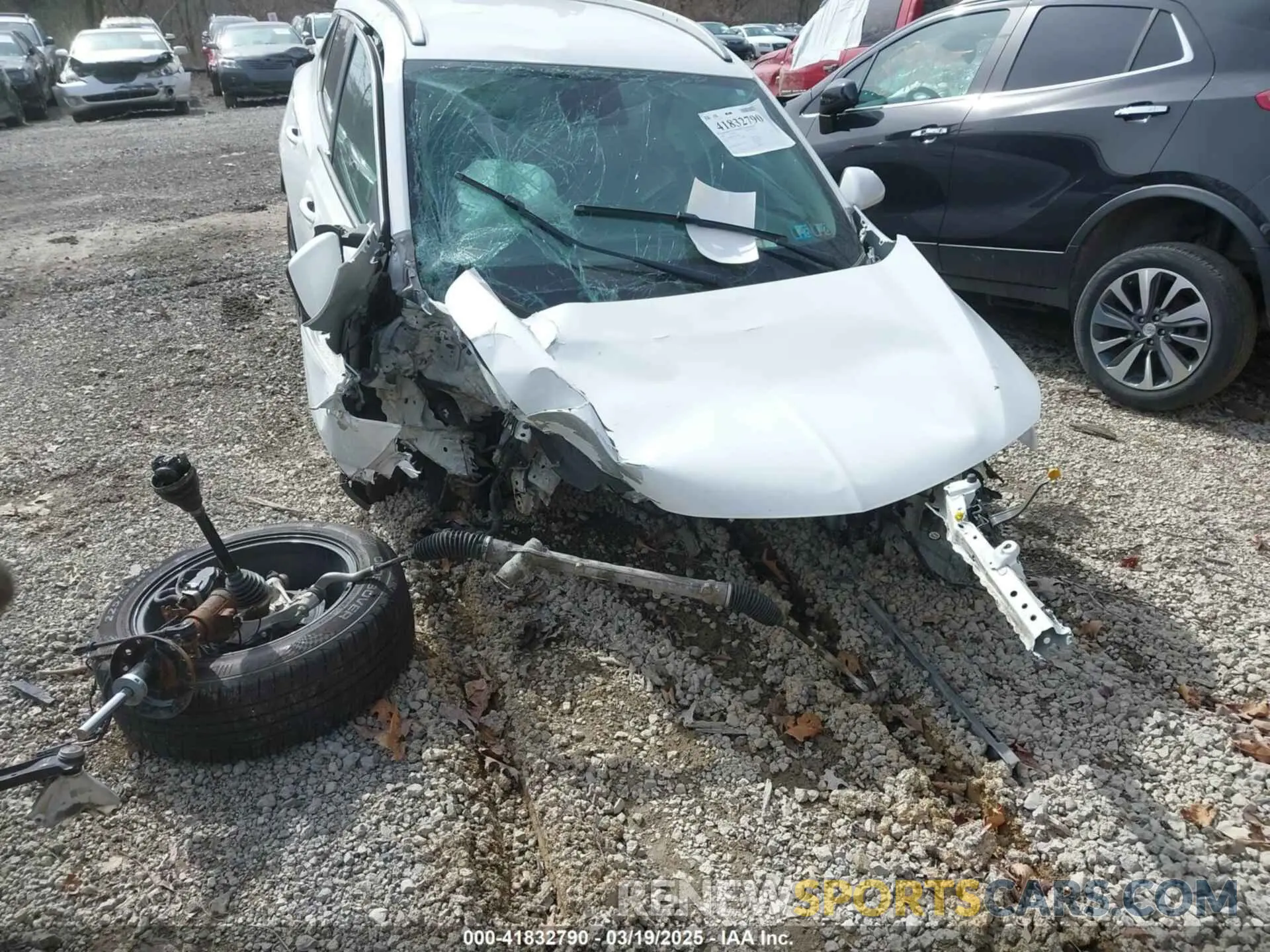 18 fotografías del automóvil dañado KL4MMESL3LB119836 BUICK ENCORE GX 2020