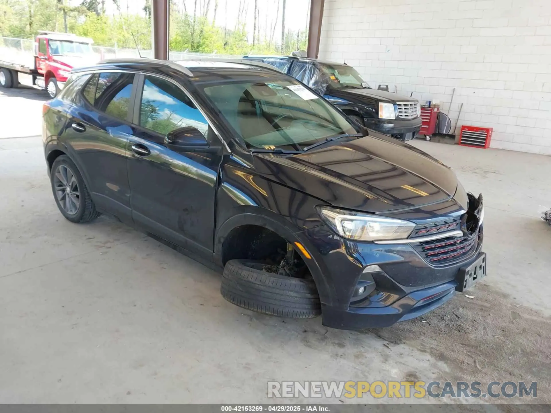 1 fotografías del automóvil dañado KL4MMESL4LB109543 BUICK ENCORE GX 2020