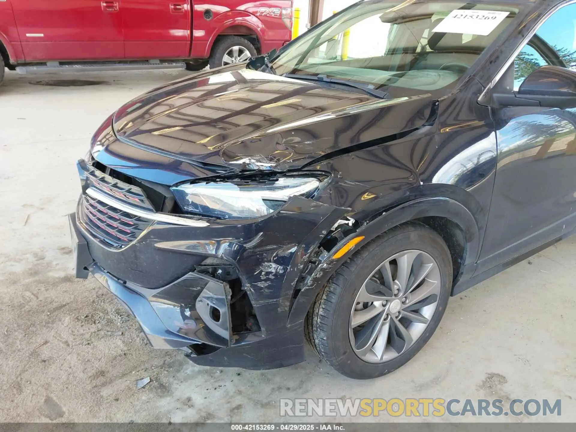 6 fotografías del automóvil dañado KL4MMESL4LB109543 BUICK ENCORE GX 2020