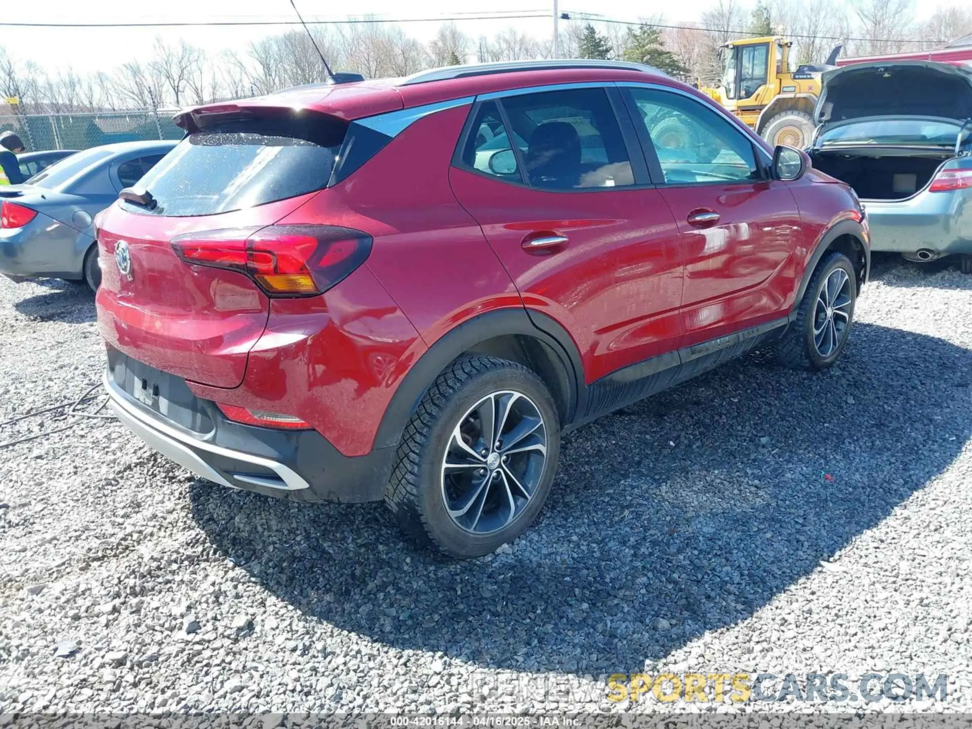4 fotografías del automóvil dañado KL4MMESL5LB121023 BUICK ENCORE GX 2020