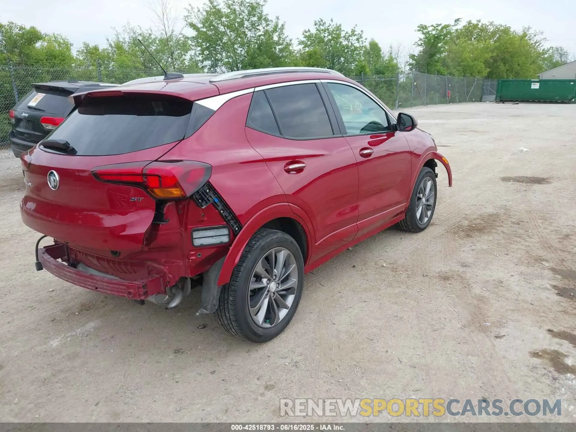 4 fotografías del automóvil dañado KL4MMESL7LB099963 BUICK ENCORE GX 2020