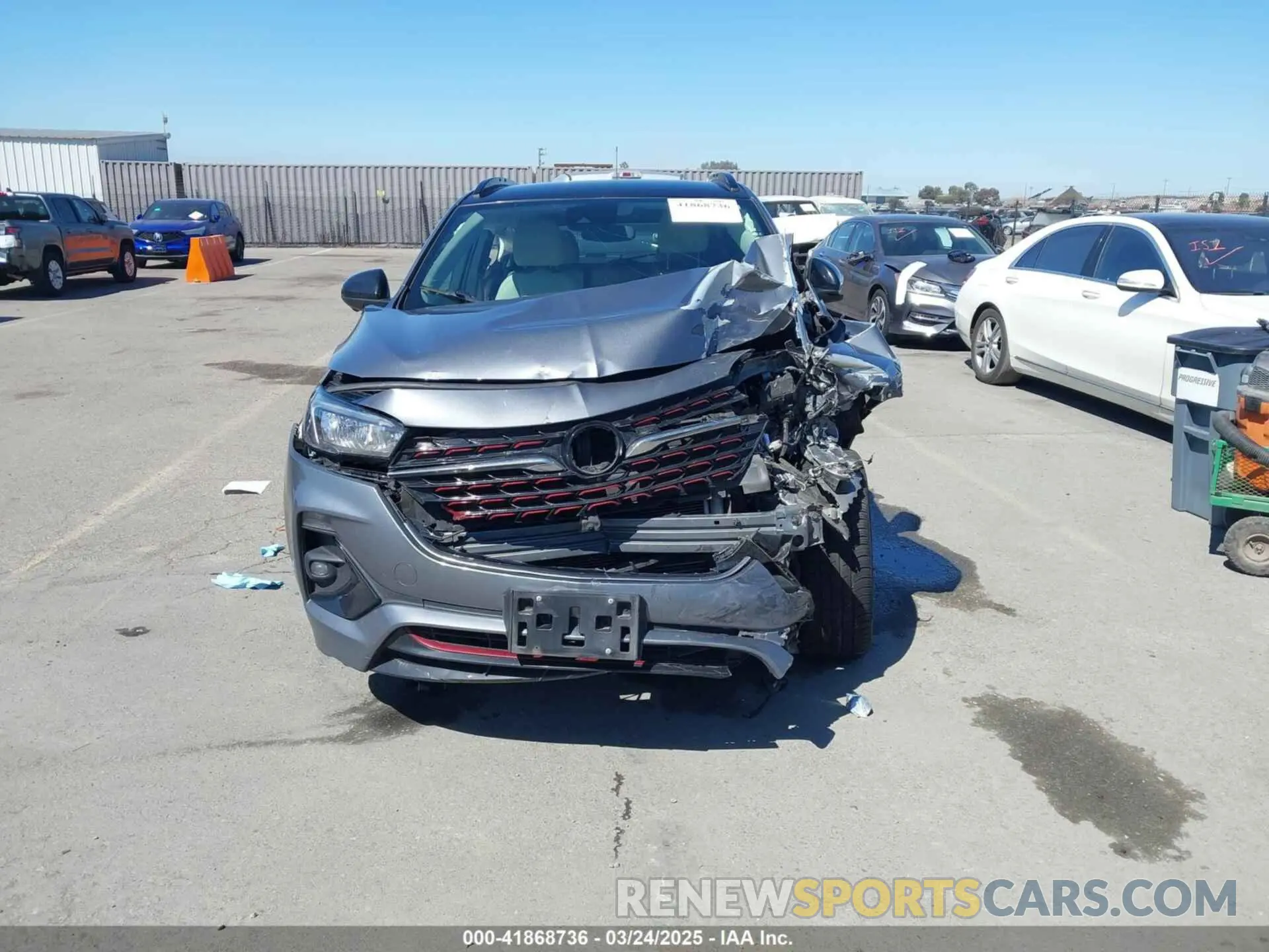 12 fotografías del automóvil dañado KL4MMESL7LB121301 BUICK ENCORE GX 2020