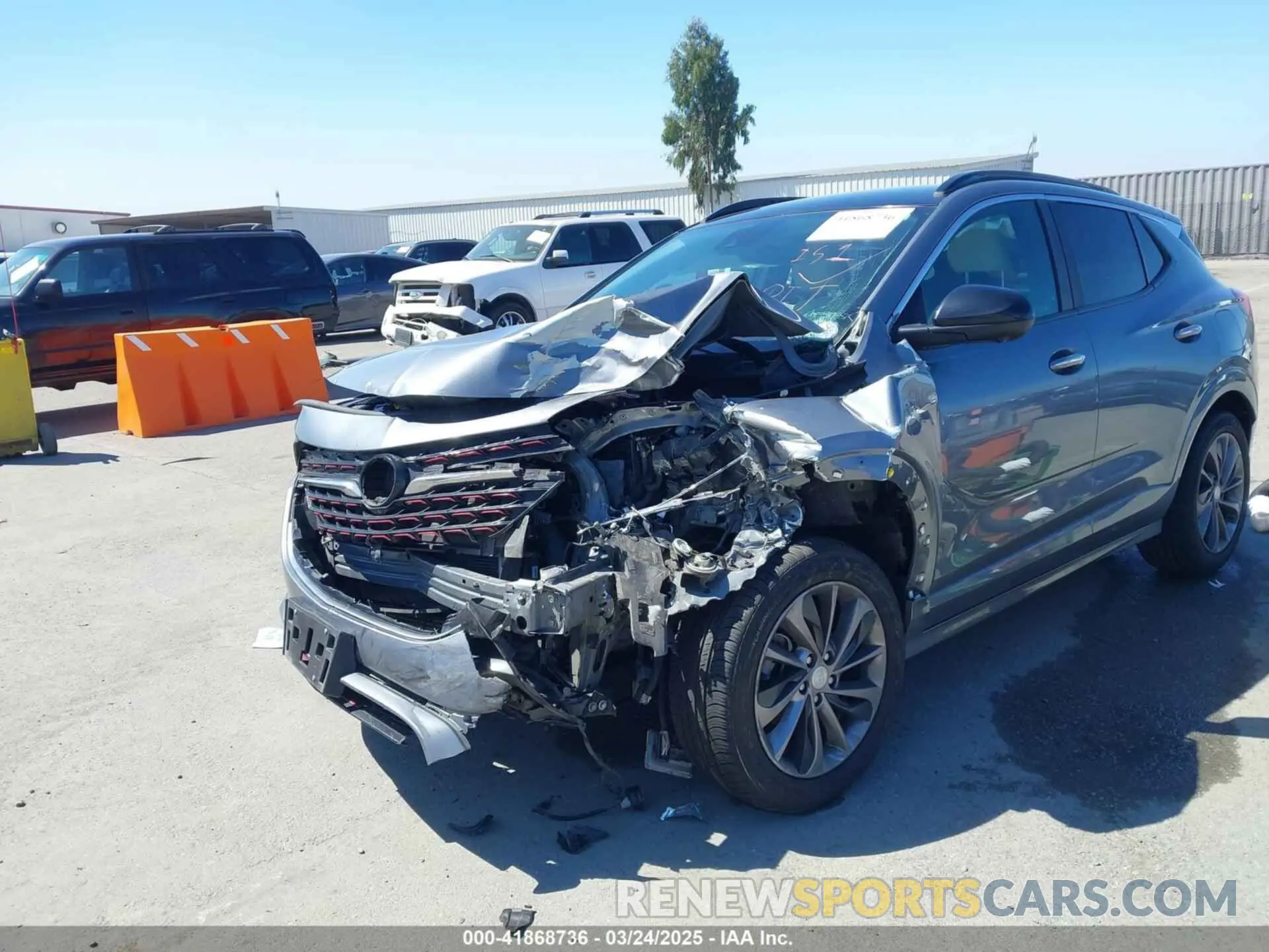6 fotografías del automóvil dañado KL4MMESL7LB121301 BUICK ENCORE GX 2020