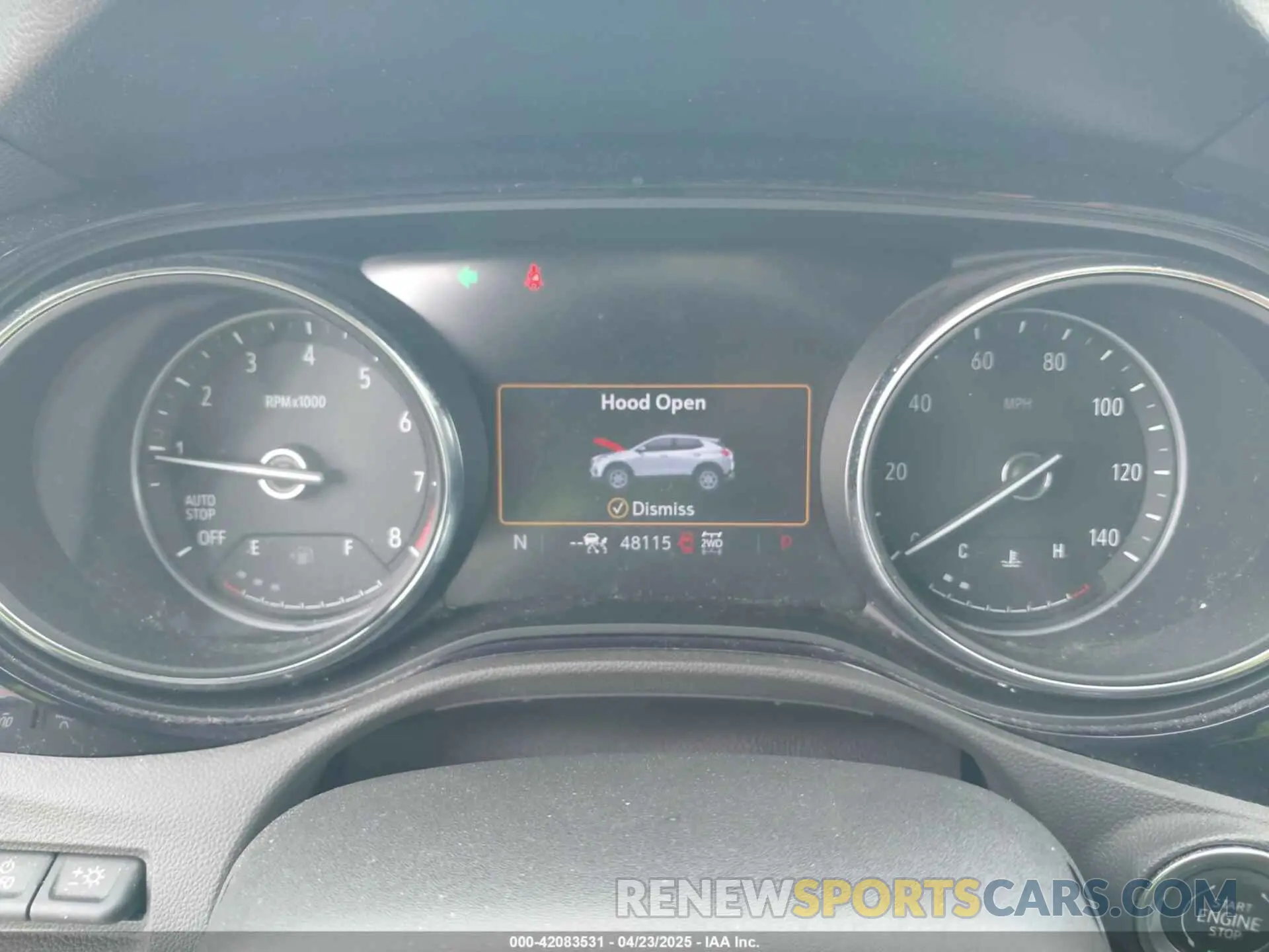 7 fotografías del automóvil dañado KL4MMESLXLB114634 BUICK ENCORE GX 2020