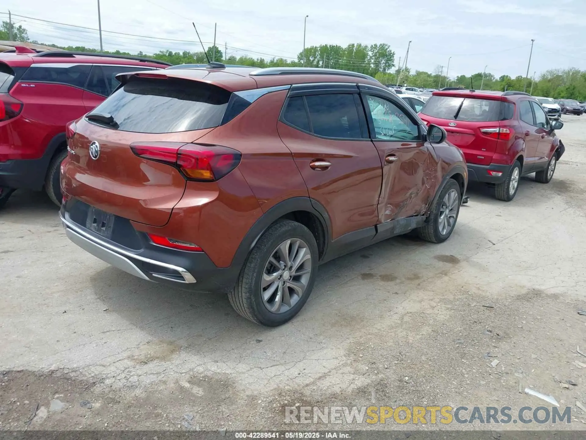 4 fotografías del automóvil dañado KL4MMFSL0LB134977 BUICK ENCORE GX 2020