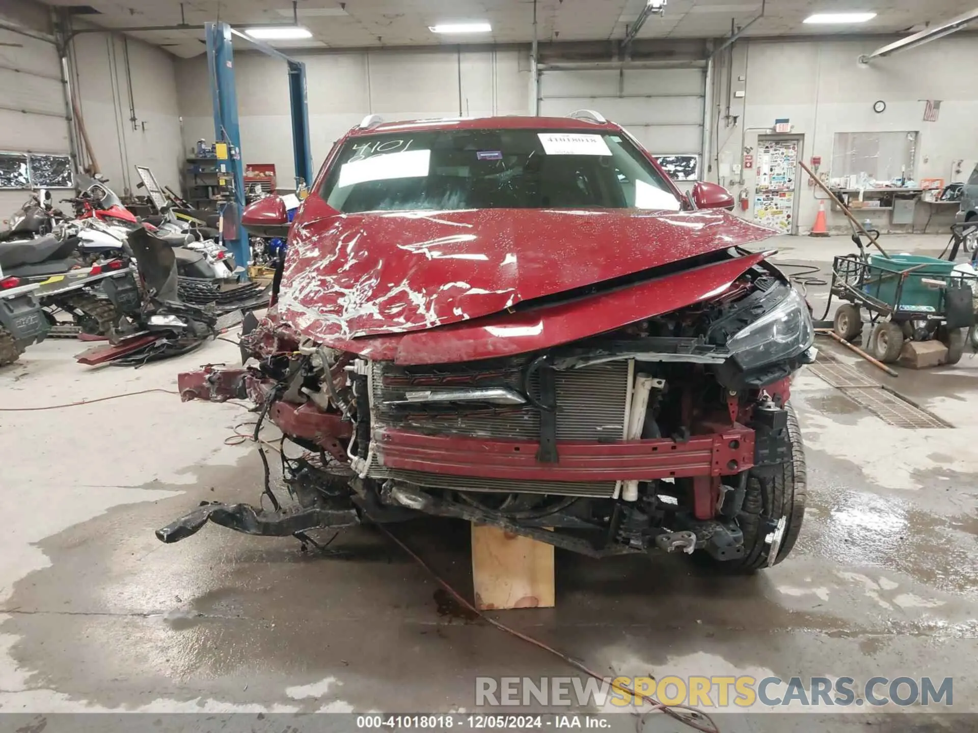 11 fotografías del automóvil dañado KL4MMGSL8LB115924 BUICK ENCORE GX 2020