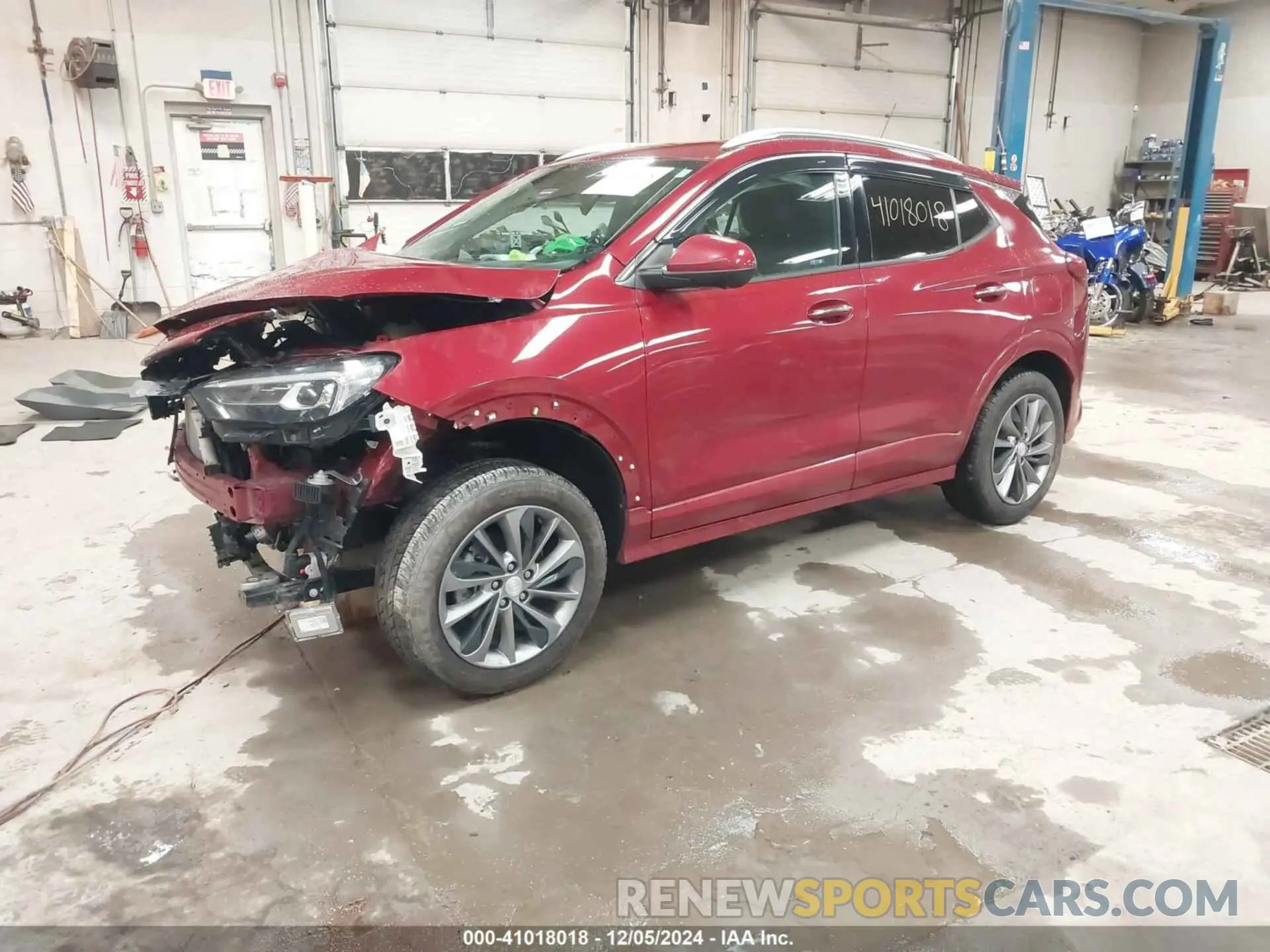 2 fotografías del automóvil dañado KL4MMGSL8LB115924 BUICK ENCORE GX 2020